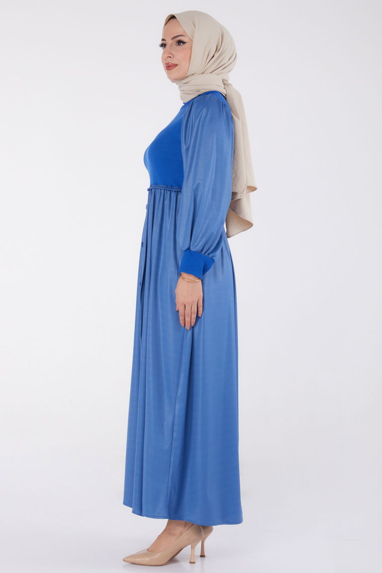 Elbise Indigo - 13336 - TOFİSA