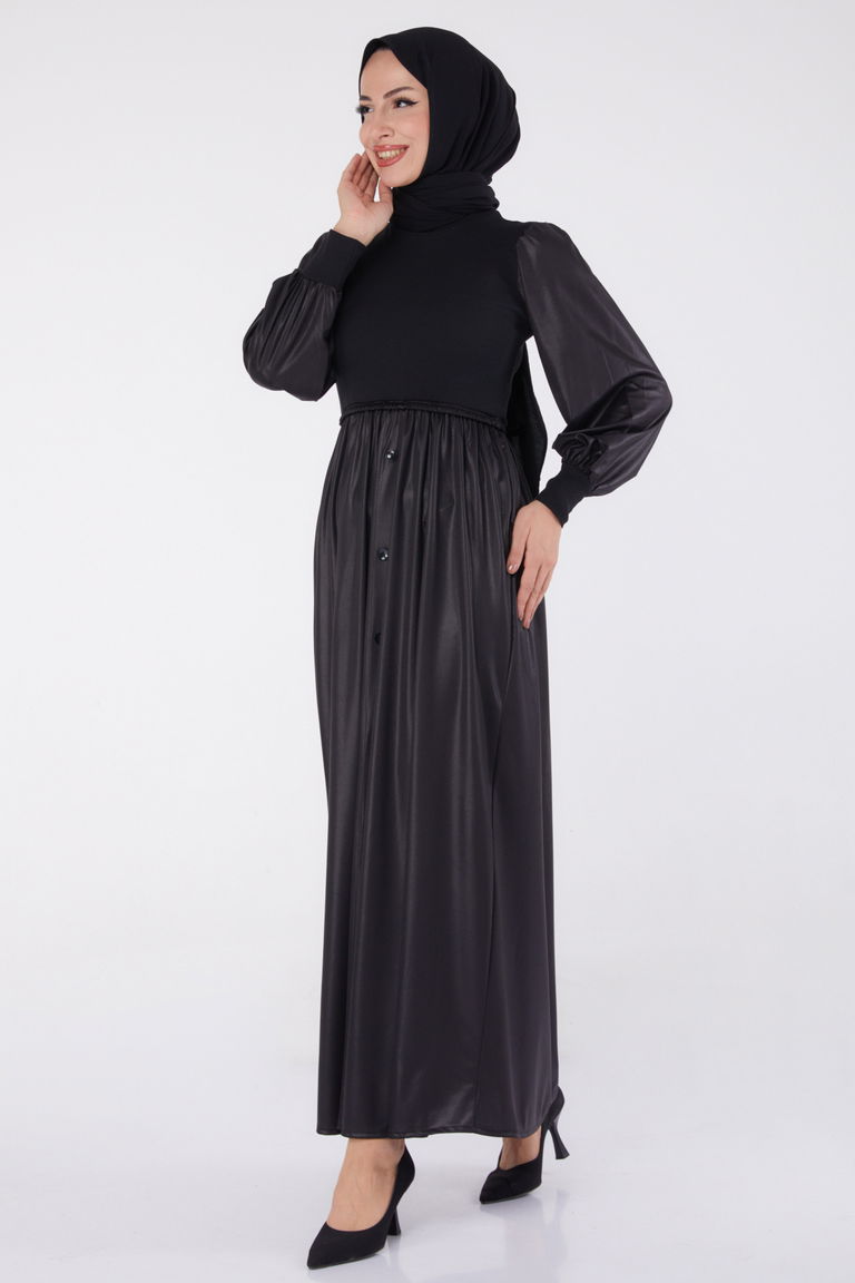 Elbise Siyah - 13336 - TOFİSA