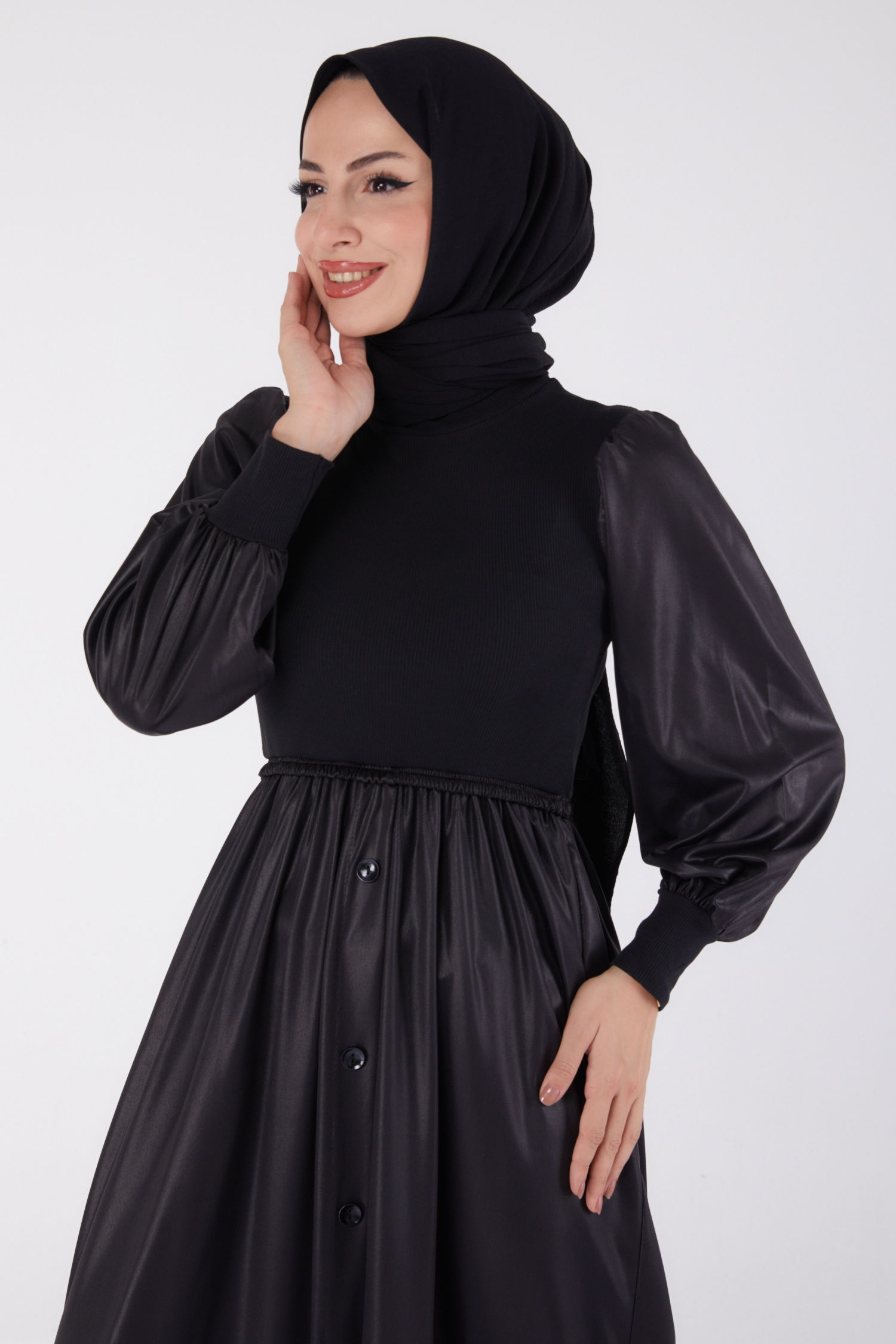 Elbise Siyah - 13336 - 3