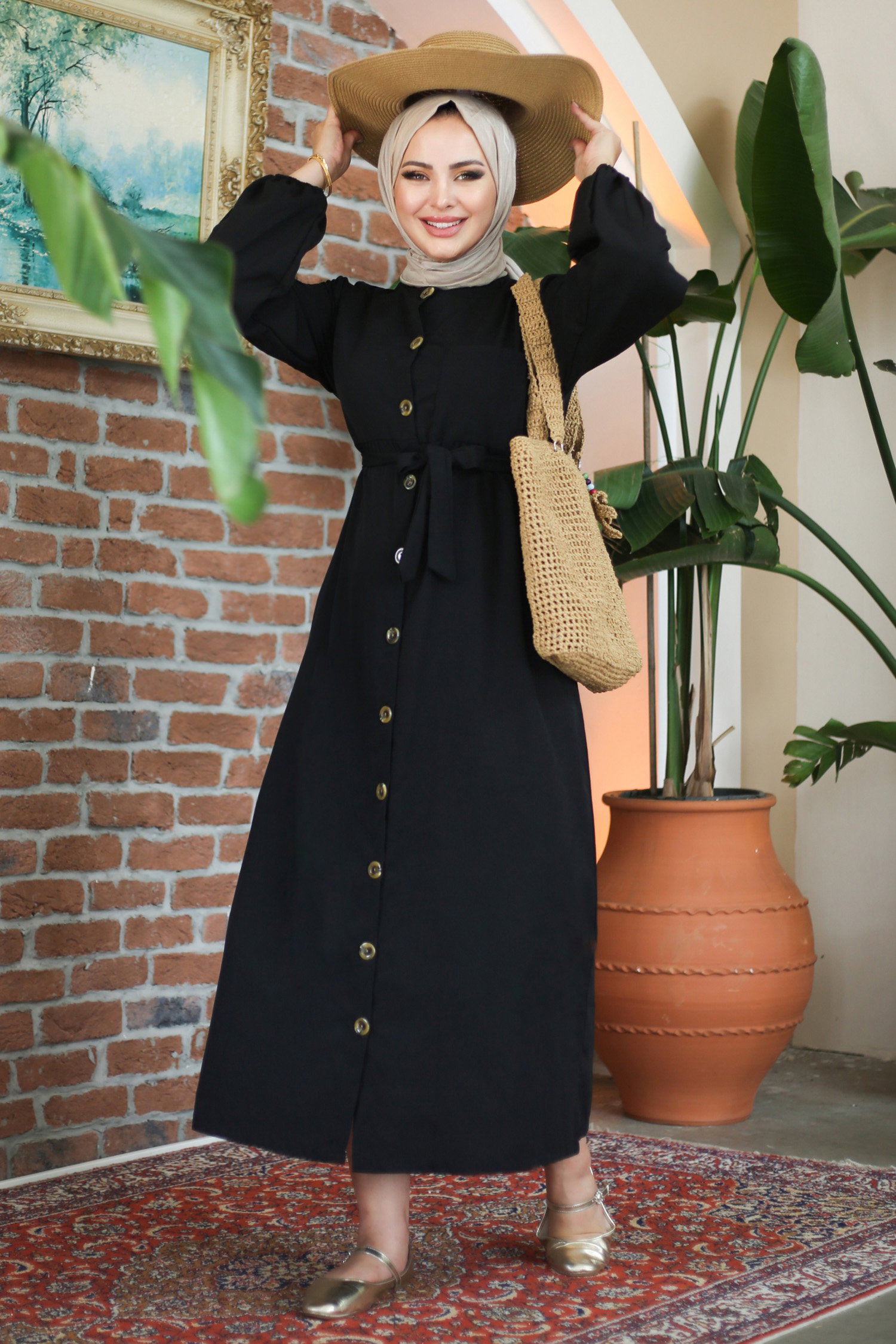 Elbise Siyah - 27289 - 1