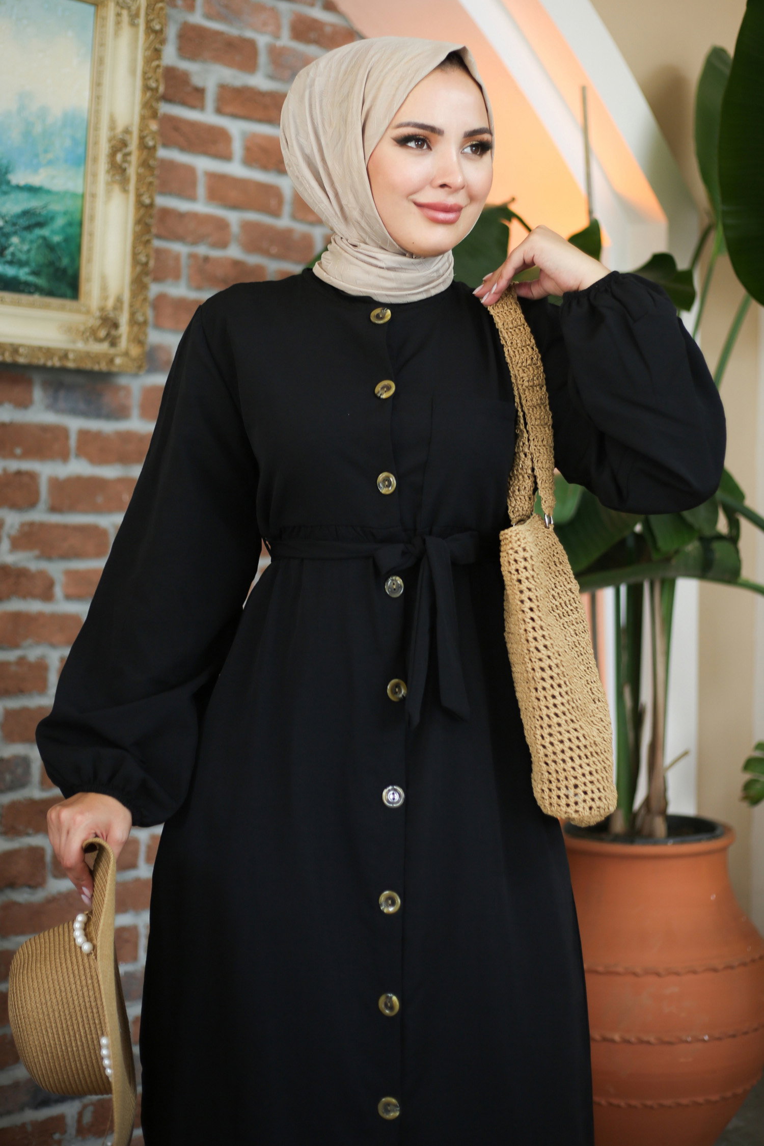 Elbise Siyah - 27289 - 3