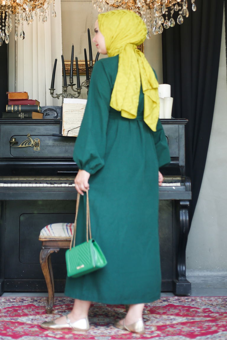 Elbise Zümrüt - 27289 - TOFİSA