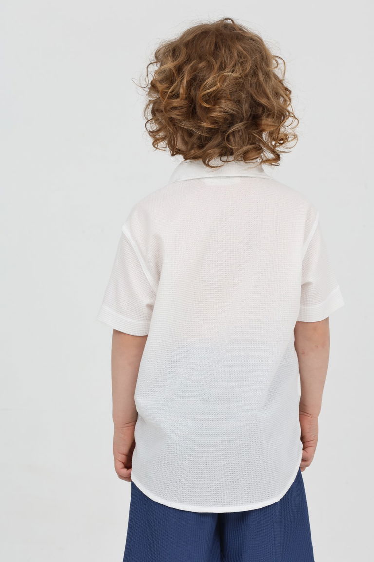 Erkek Çocuk Beyaz Gömlek - 27219 - TOFİSA