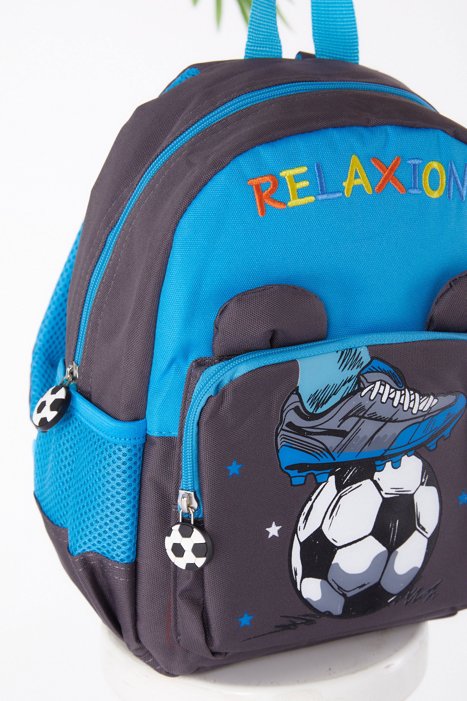 Erkek Çocuk Gri Çocuk Sırt Çantası - 26170 - 3