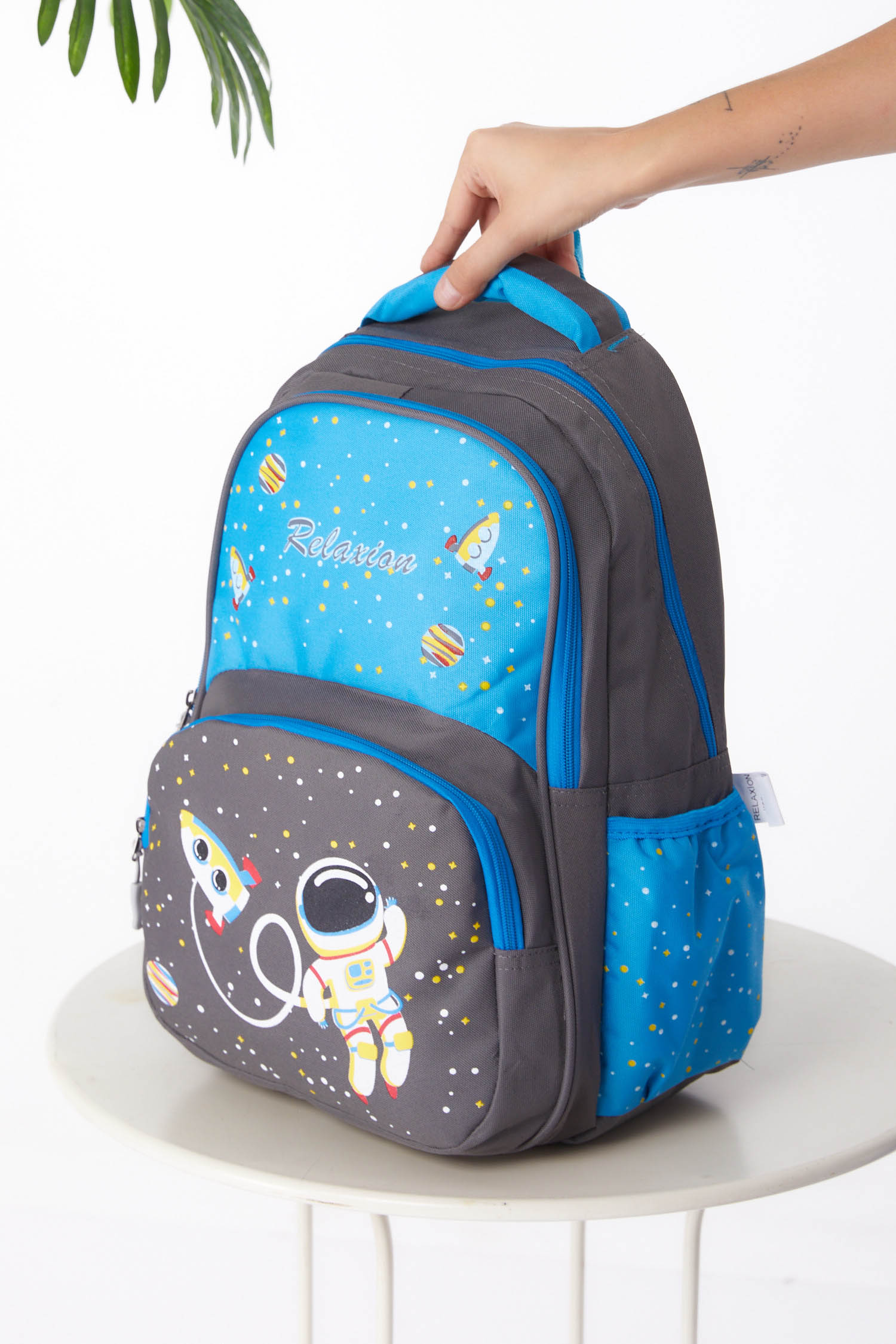 Erkek Çocuk Gri Sırt Çantası Beslenme - 26173 - 2