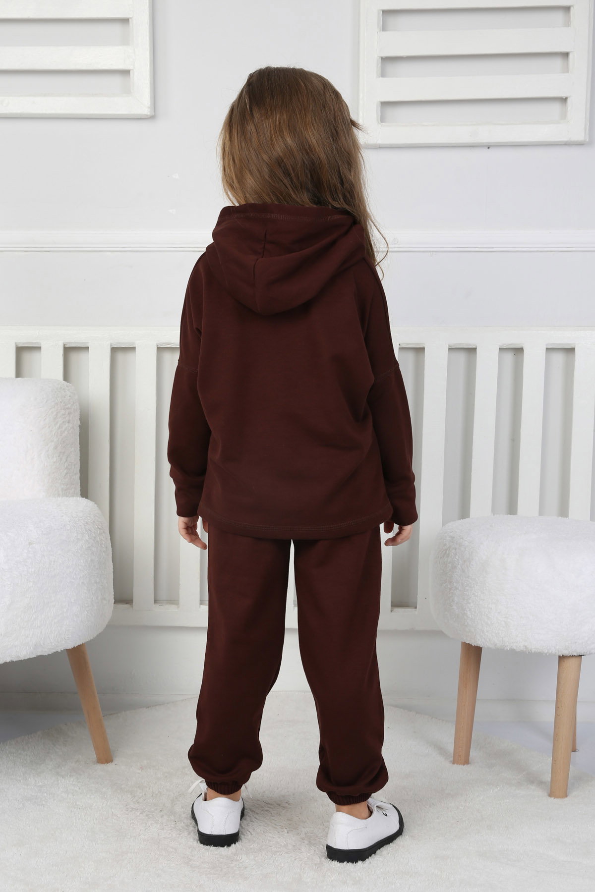 Erkek Çocuk Kahve Unısex Çocuk Takım - 26722 - 4
