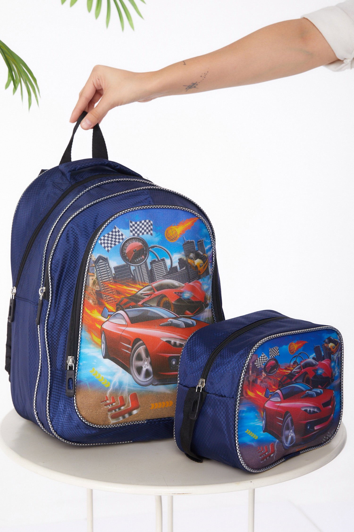 Erkek Çocuk Lacivert Sırt Çantası Beslenme - 26169 - 5