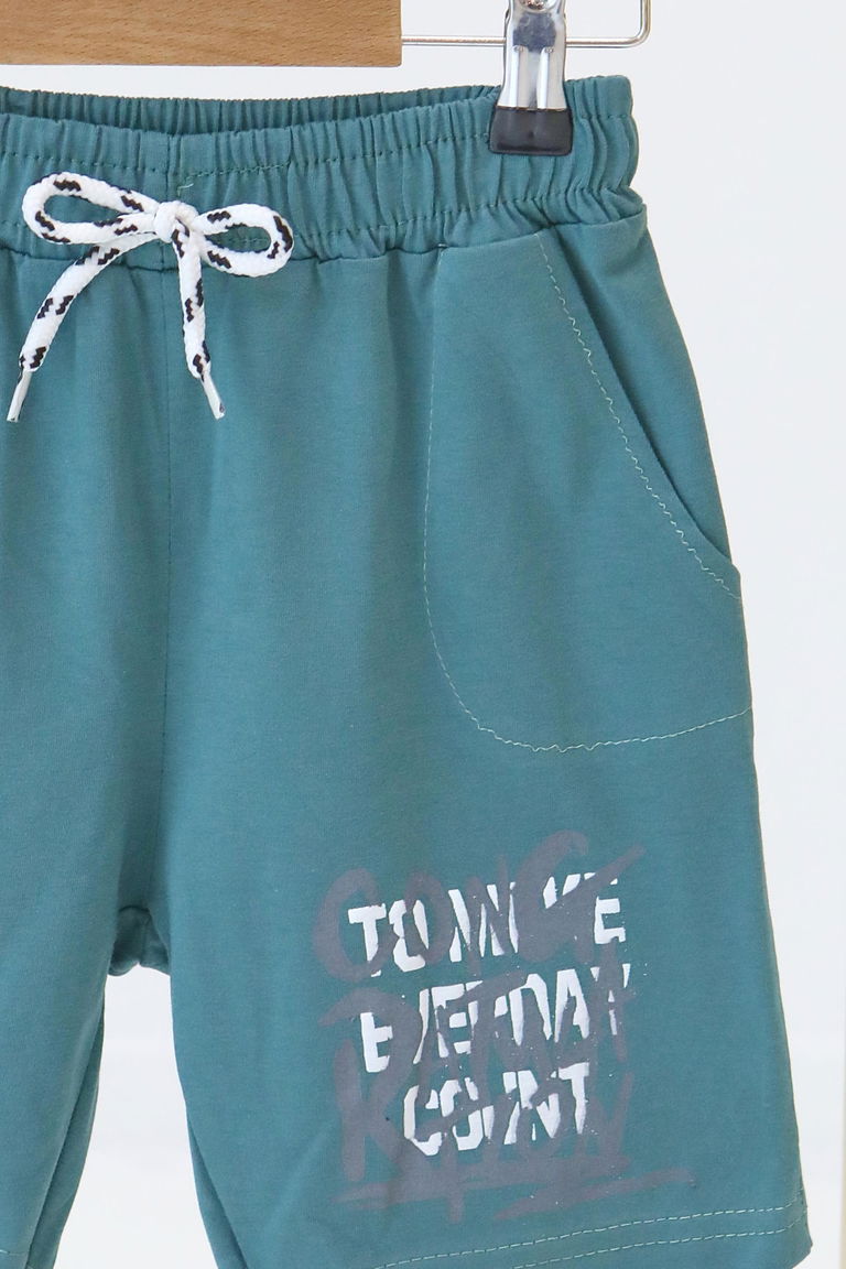 Erkek Çocuk Petrol Baskılı Şort - 27330 - TOFİSA