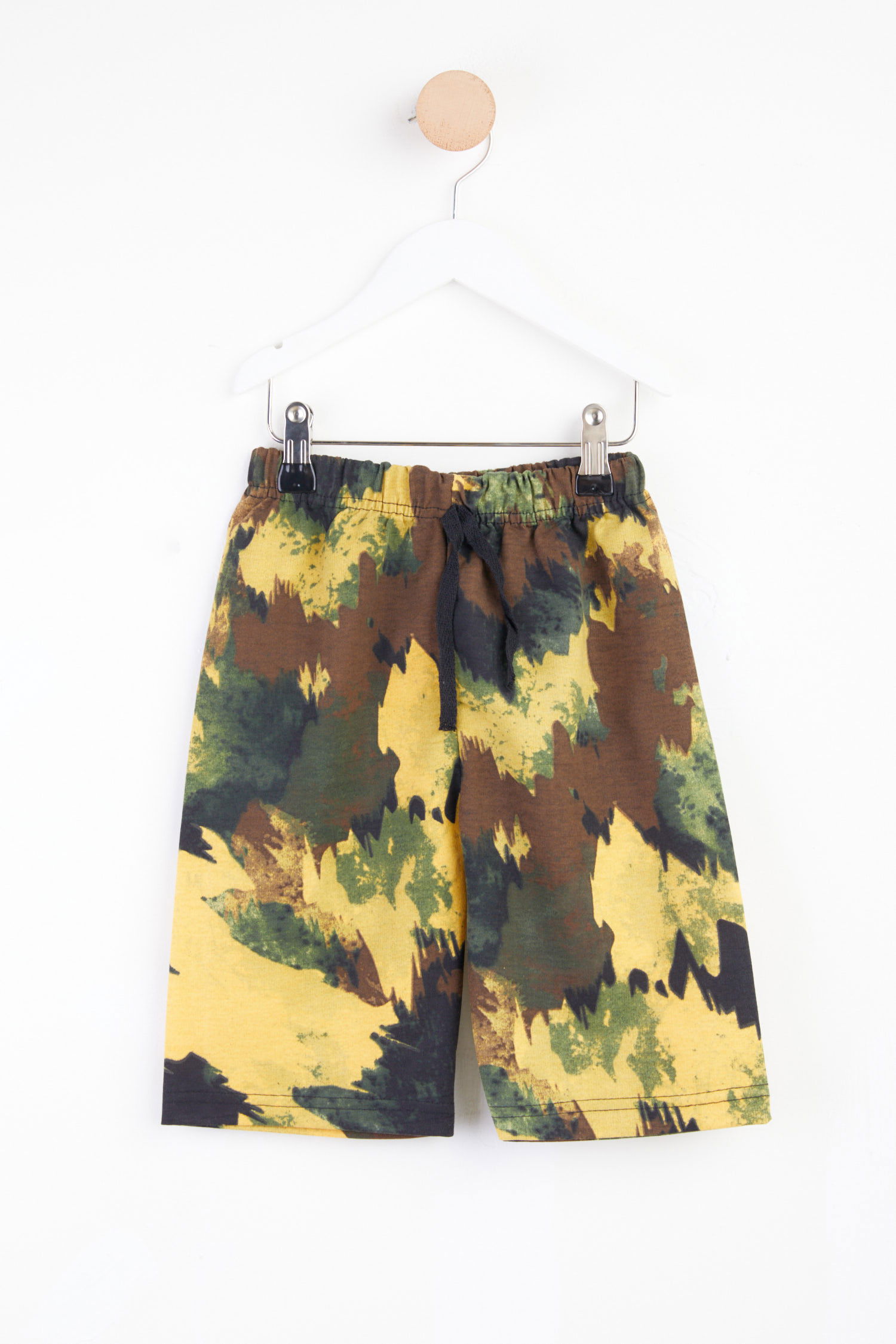 Erkek Çocuk Sari Kamuflaj Desenli Kapri - 25430-SARI - 11