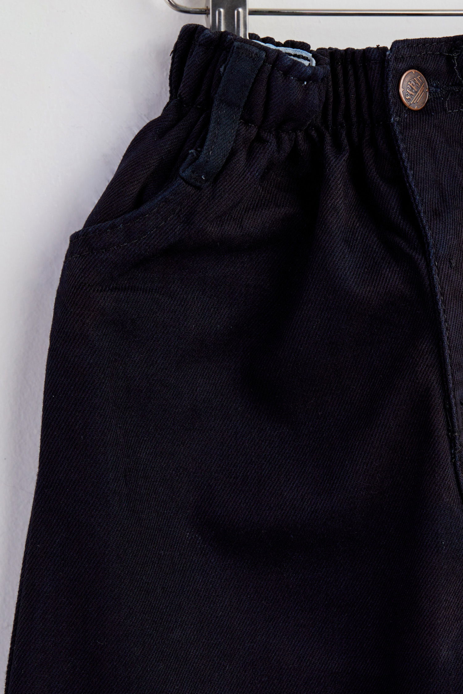 Erkek Çocuk Siyah Kot Pantolon - 24985 - 2