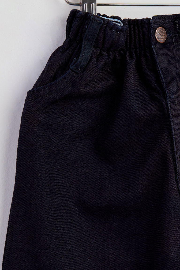 Erkek Çocuk Siyah Kot Pantolon - 24985 - TOFİSA