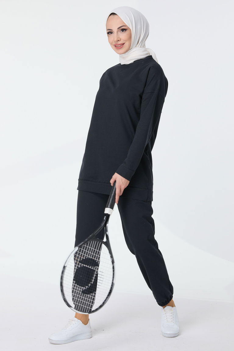 Eşofman Takımı Siyah - 27389 - TOFİSA