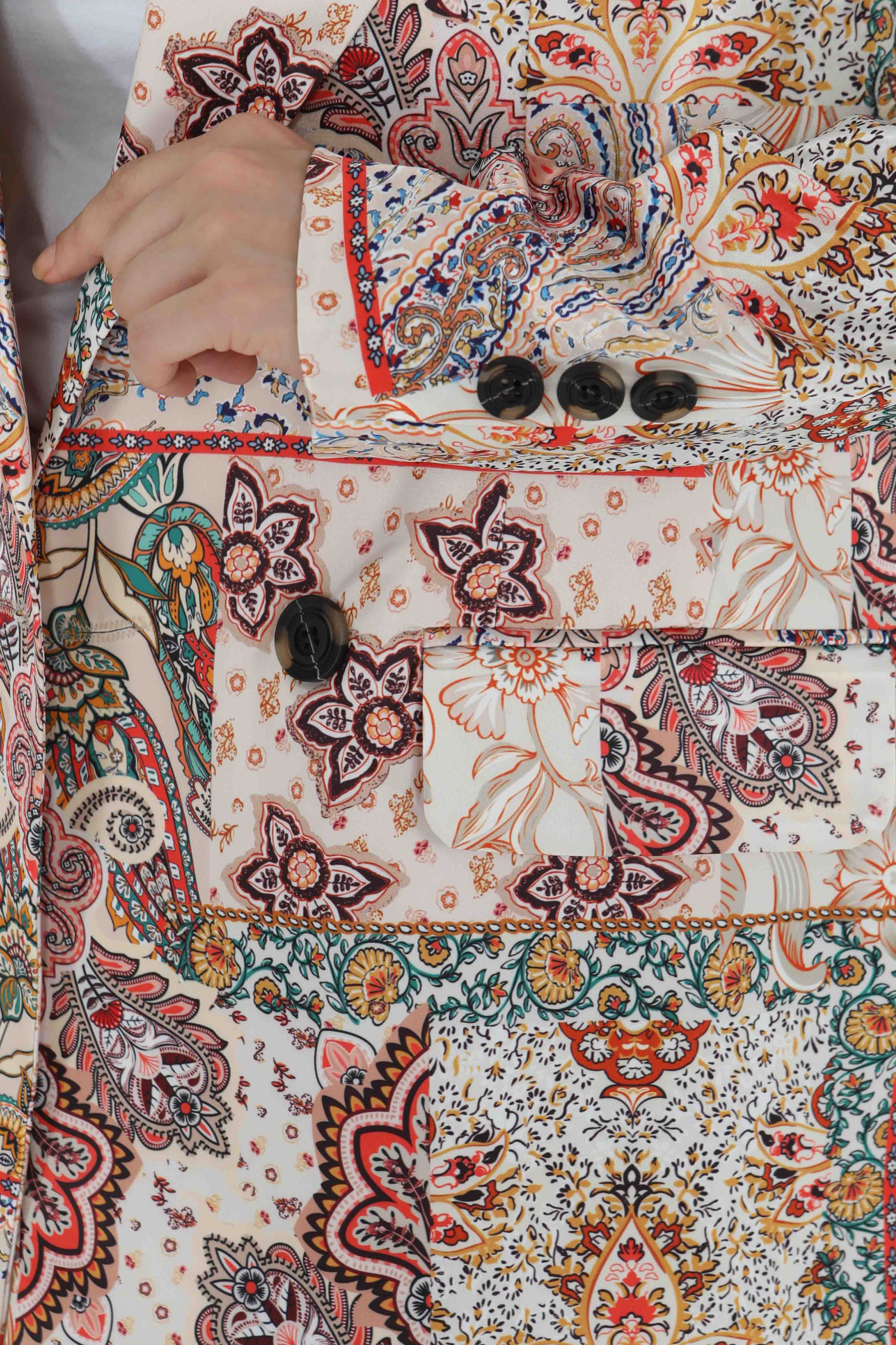 Etnik Desen Ceket - 27250 - 8