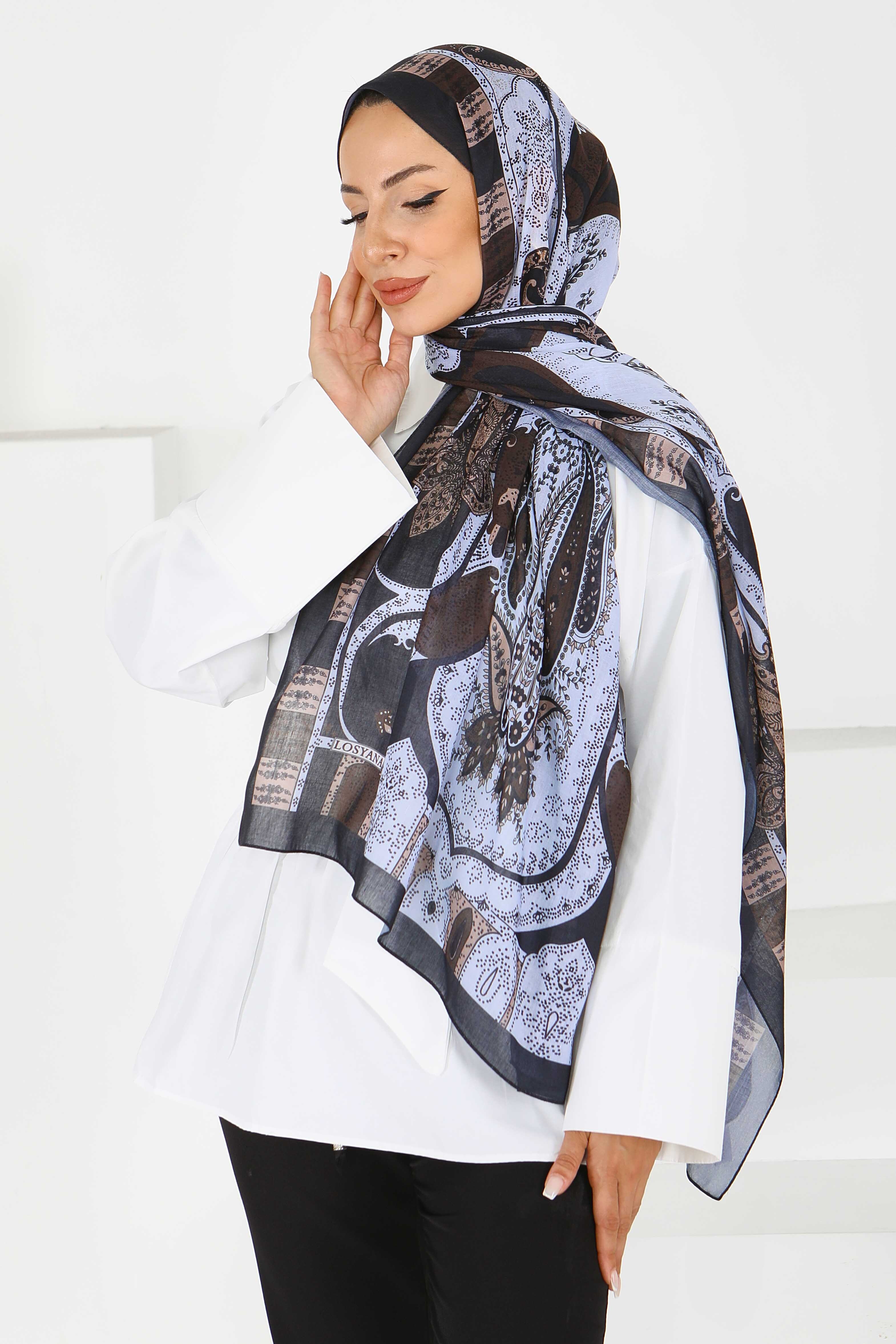 Etnik Desen Şal - 27597 - 2