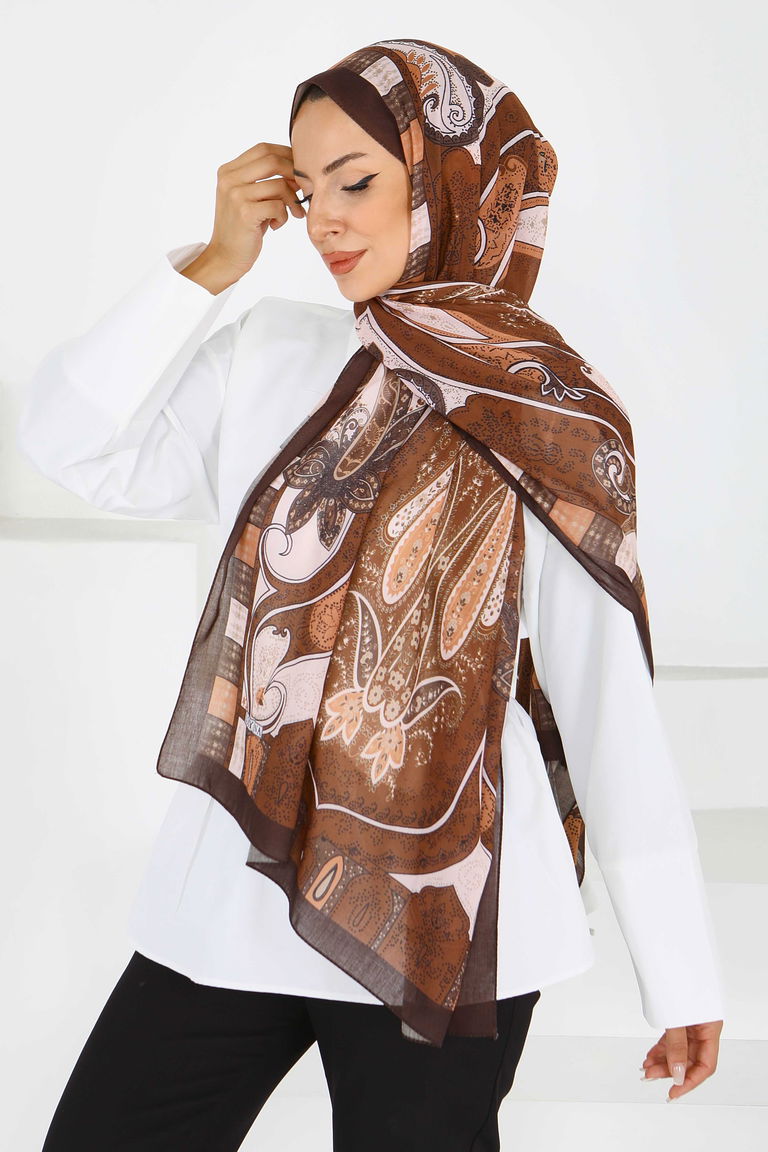Etnik Desen Şal - 27597 - TOFİSA