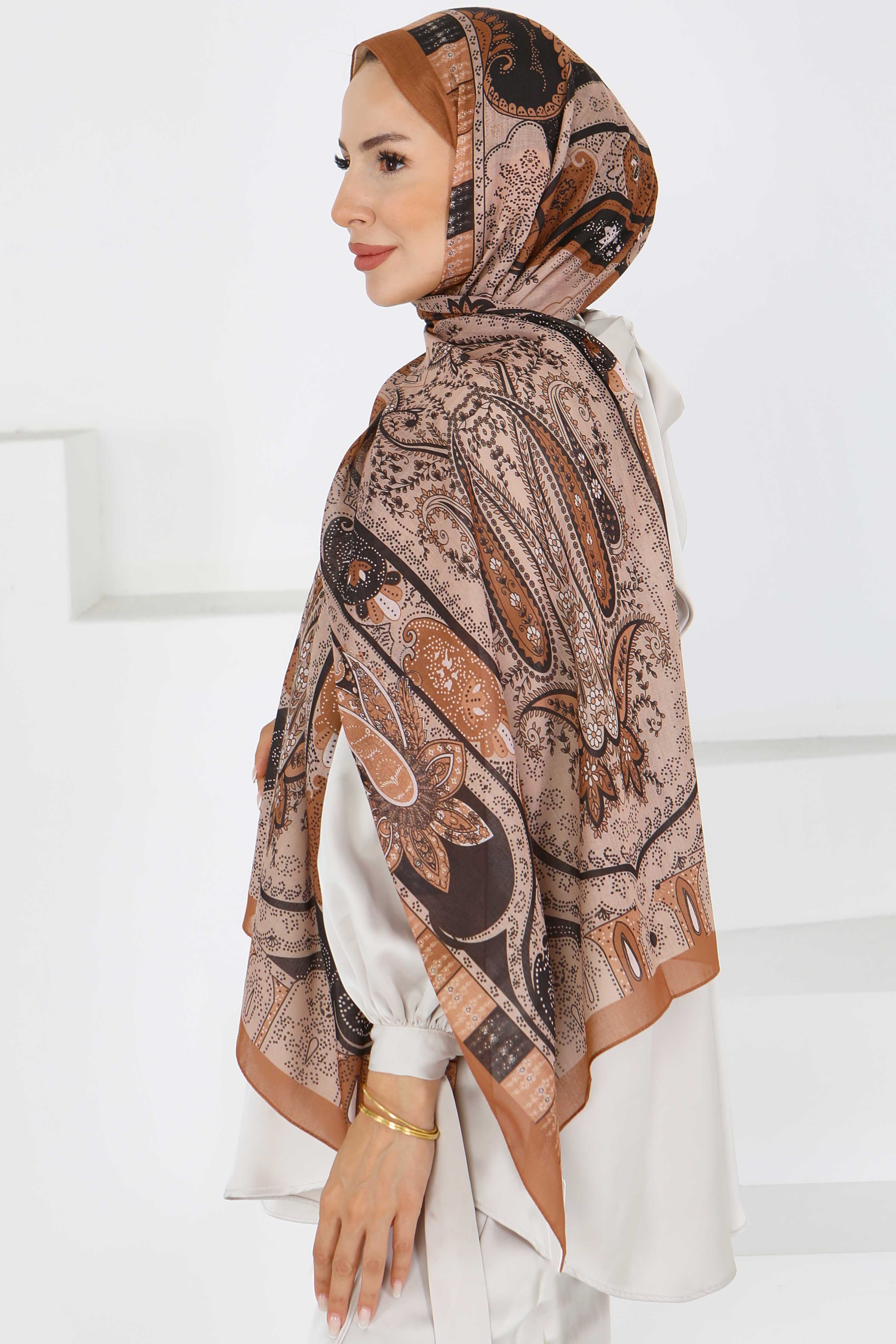 Etnik Desen Şal - 27597 - 2