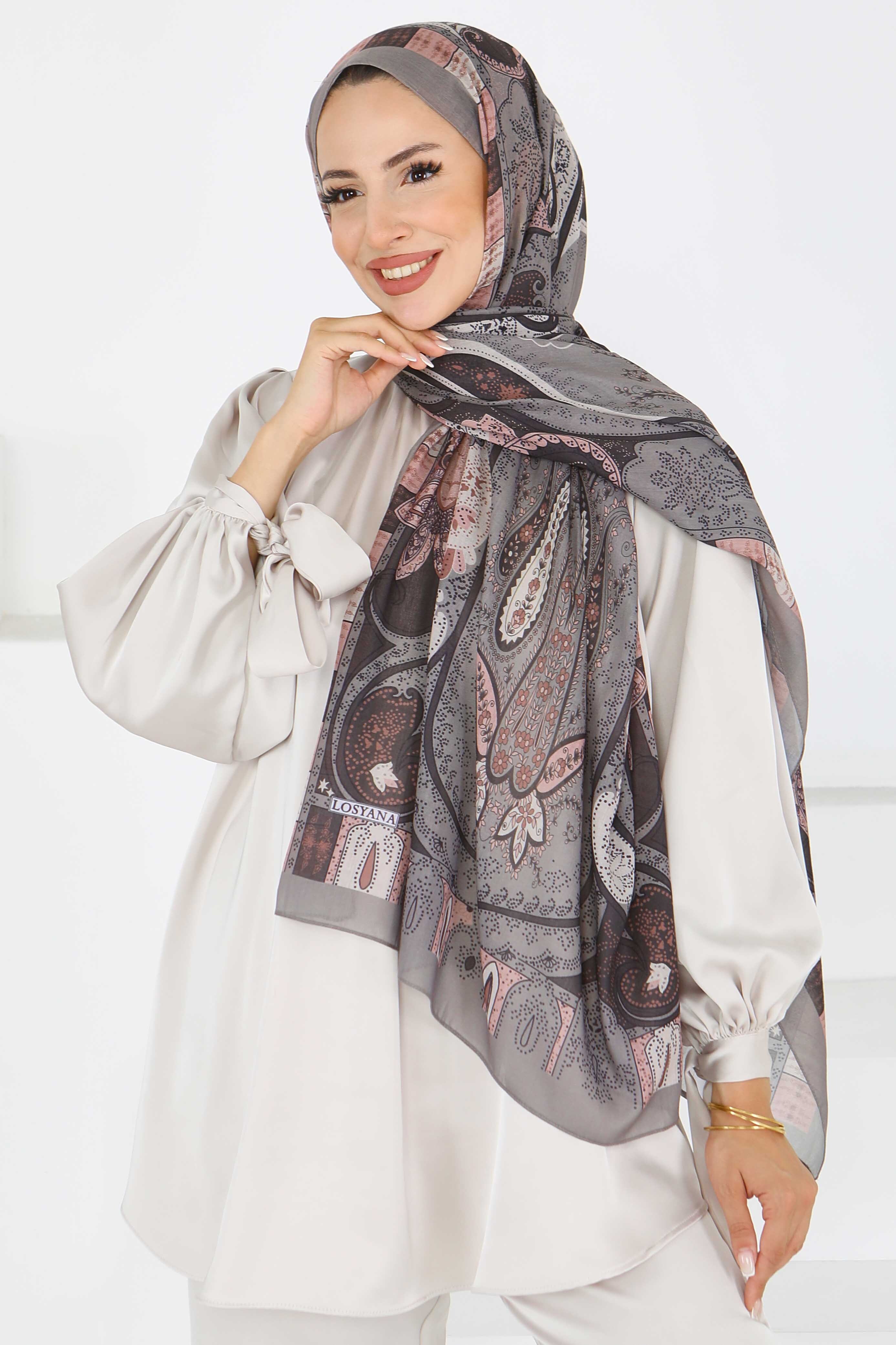 Etnik Desen Şal - 27597 - 1