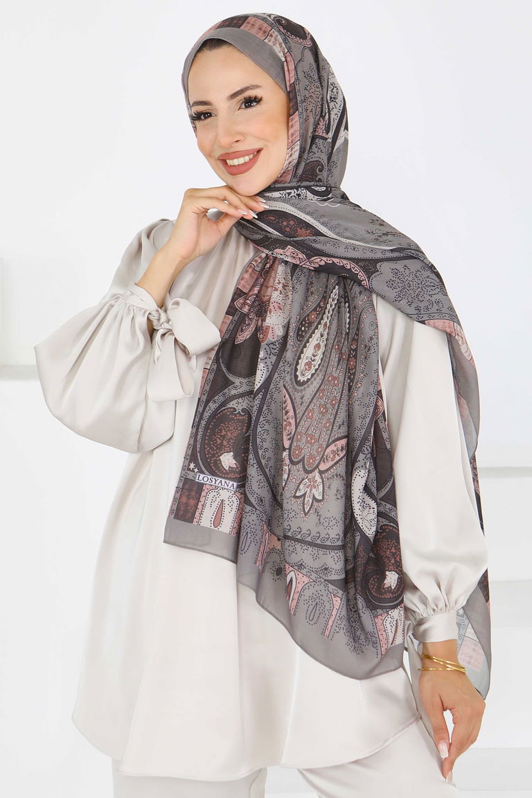 Etnik Desen Şal - 27597 - TOFİSA