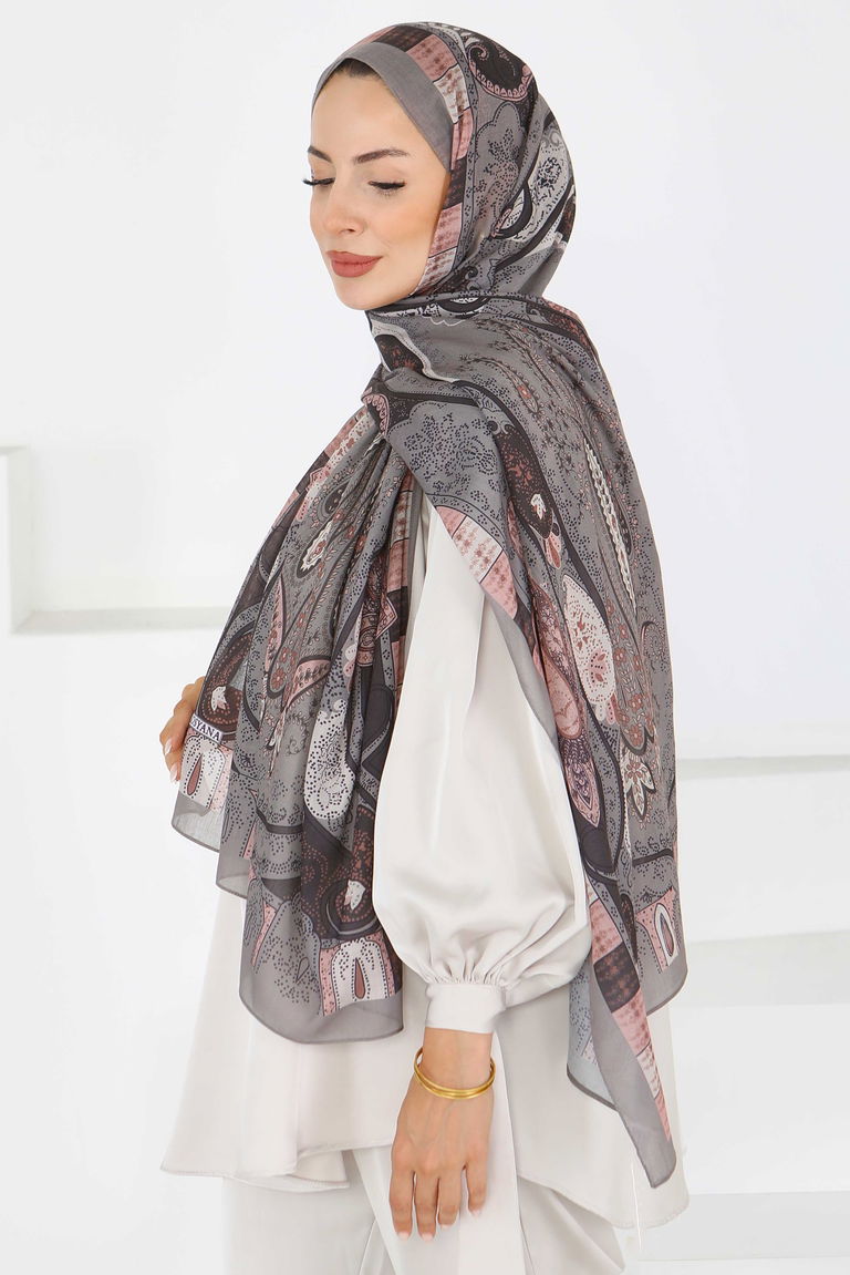 Etnik Desen Şal - 27597 - TOFİSA