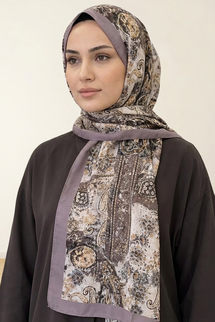 Etnik Grace SerisiPamuk Şal Gül - 28761-GUL - 1