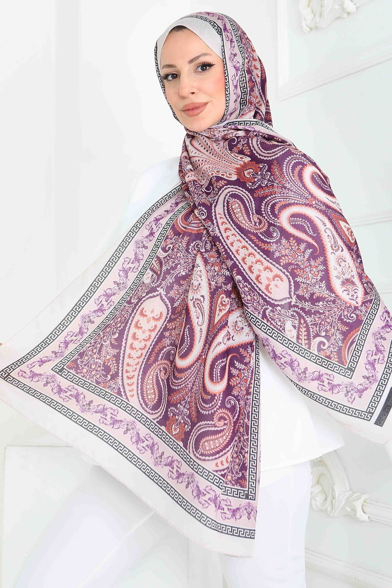 Etnika Soul Serisi Pamuk Şal - 27856-BEJ - TOFİSA