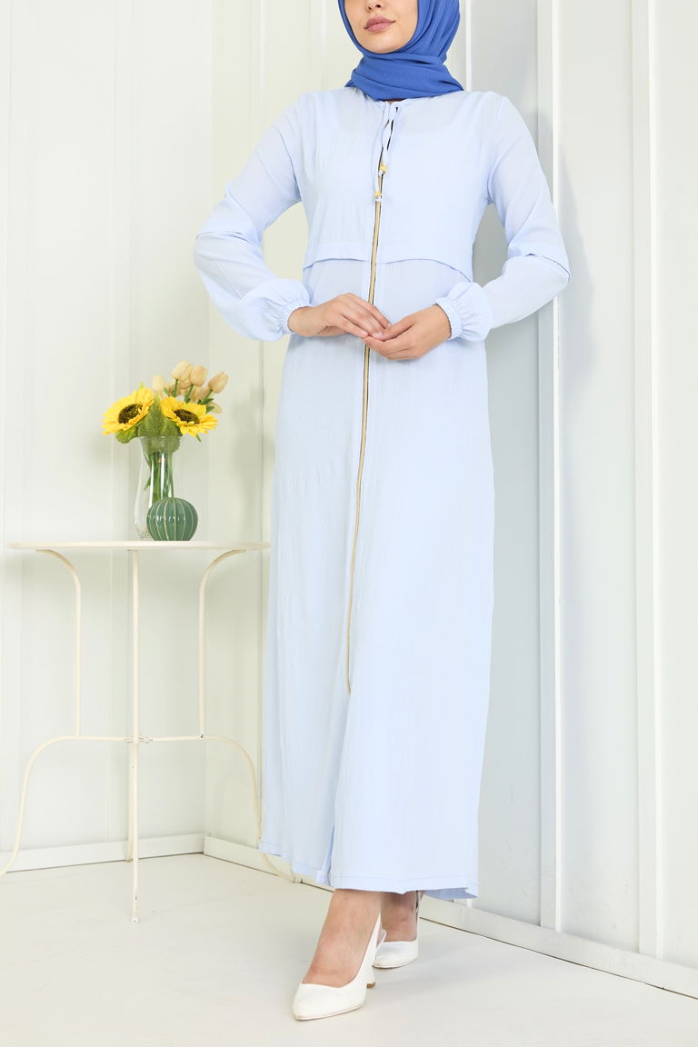 Fermuarlı Kap Bebe Mavi - 27072 - TOFİSA