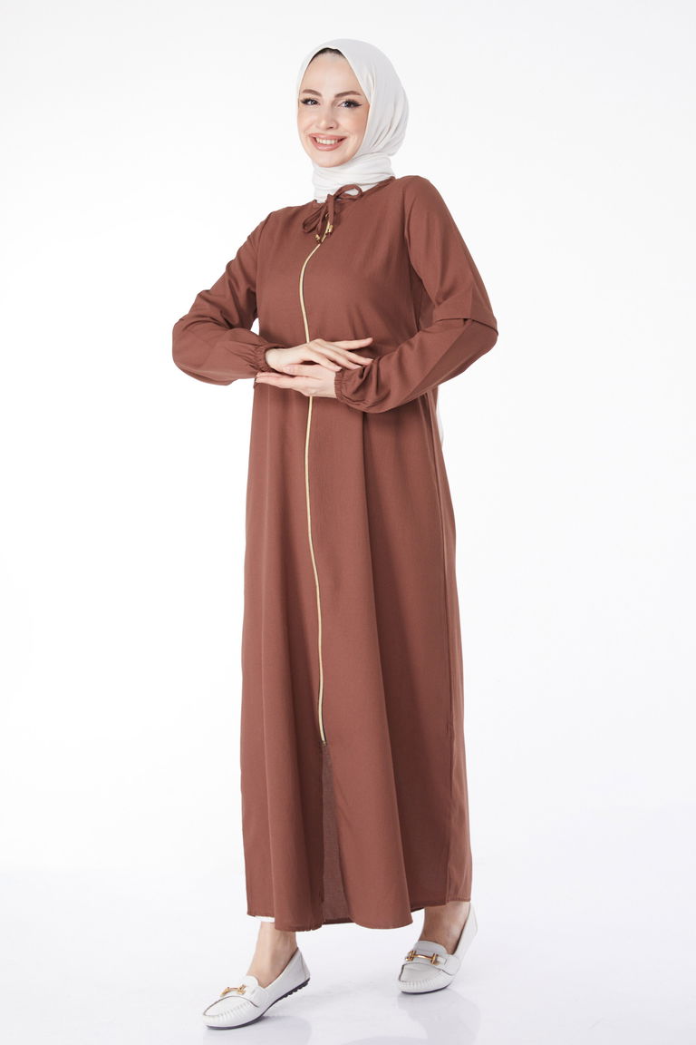 Fermuarlı Kap Kahve - 27072 - TOFİSA