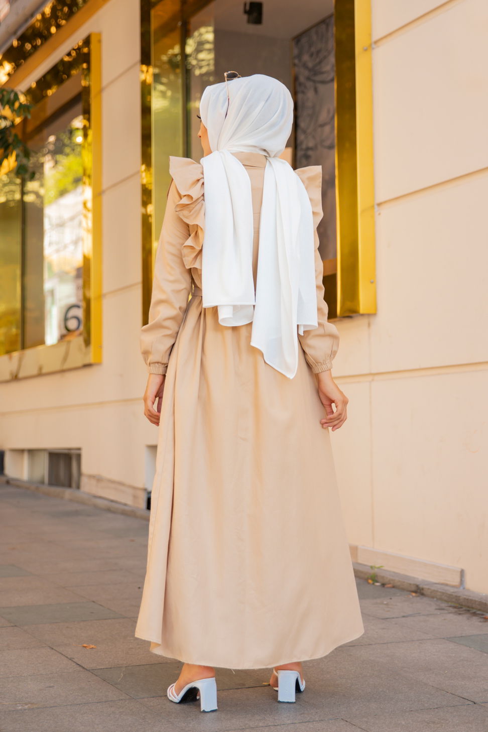 Elbise Bej - 3127 - 6