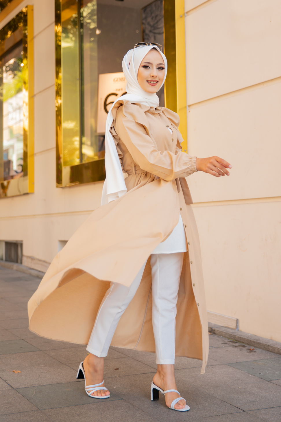 Elbise Bej - 3127 - 2