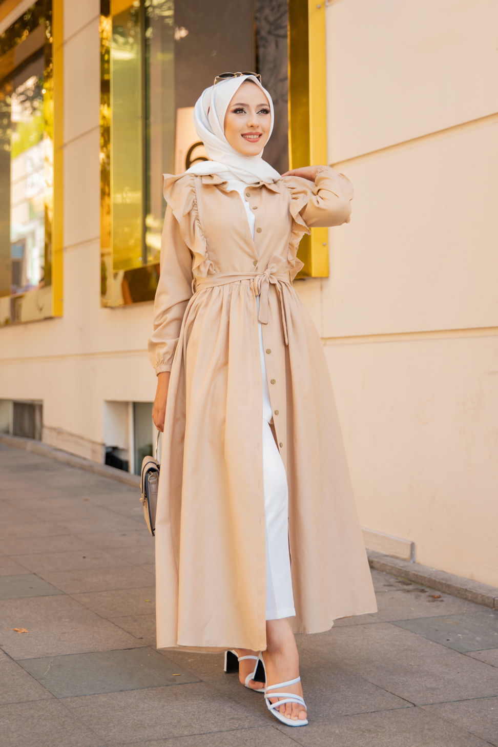 Elbise Bej - 3127 - 3