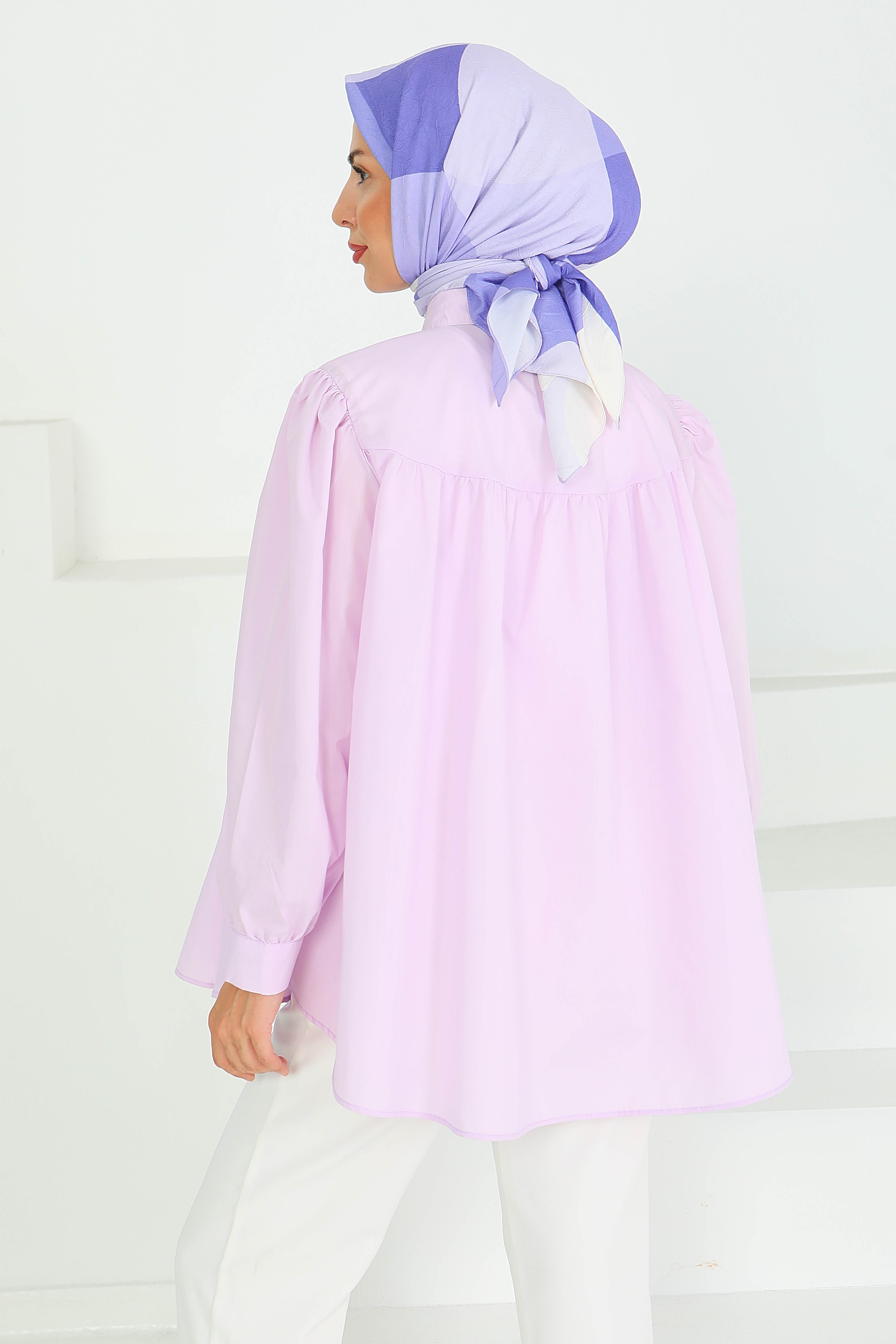 Fiyonk Detaylı Tunik - 27551 - 4