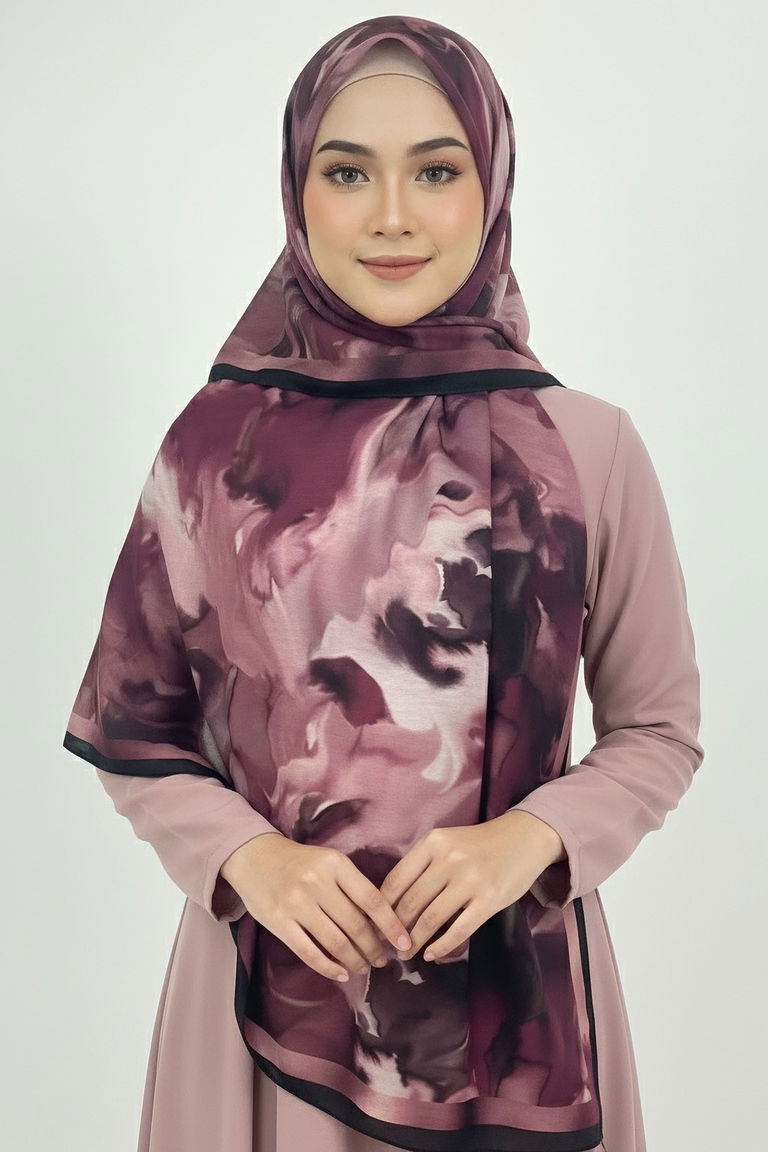 Fluenn Aura Serisi Pamuk Şal - 28001-GUL - TOFİSA