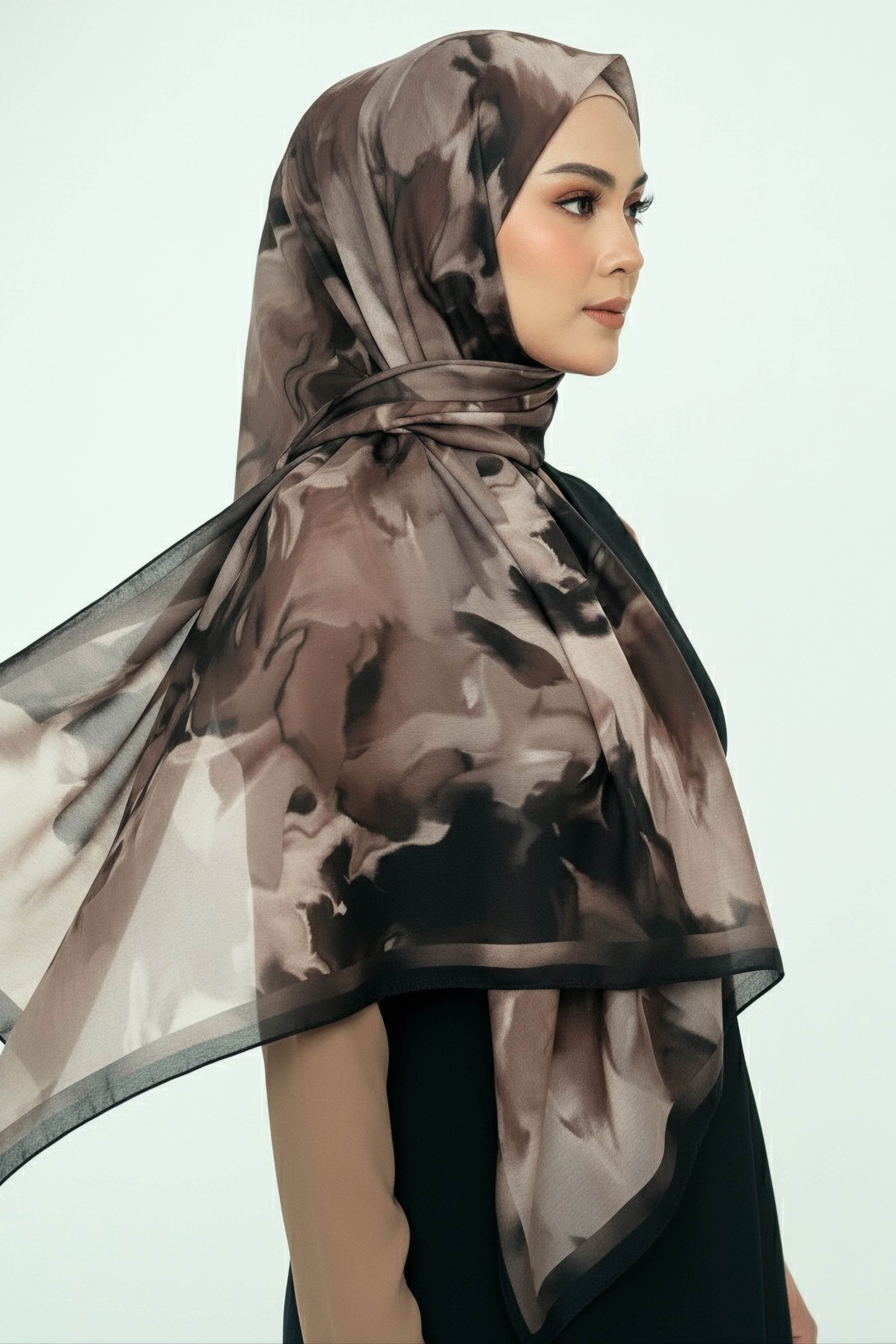 Fluenn Aura Serisi Pamuk Şal - 28186-TABA - 1