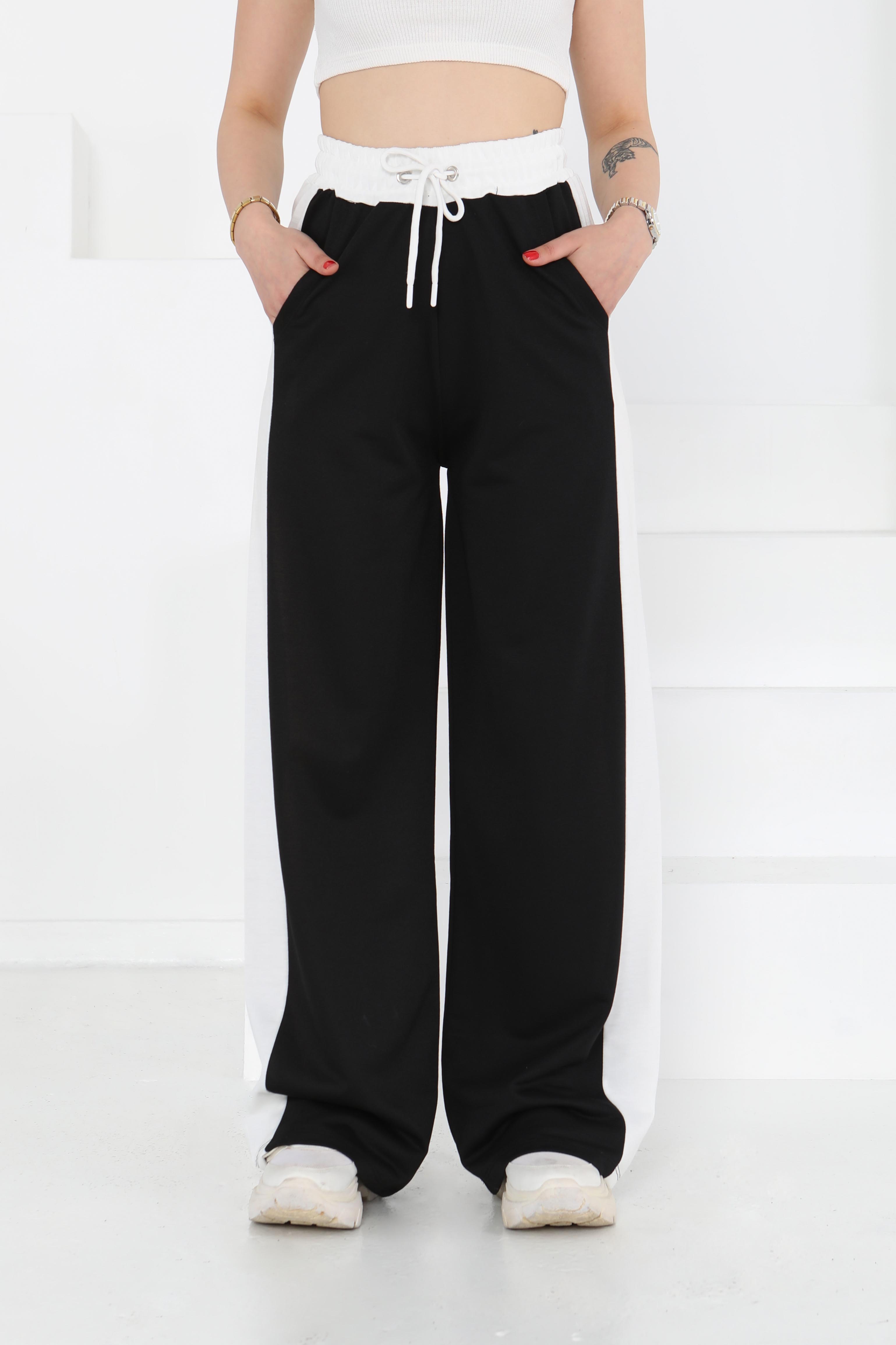 Garnili Bol Pantolon Siyah - 27137 - 4