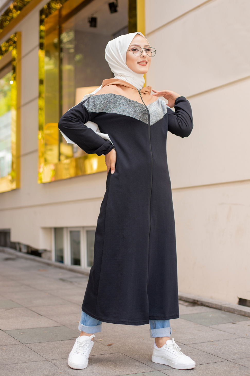 GARNILI HIRKA Siyah Vizon - 3088 - 1