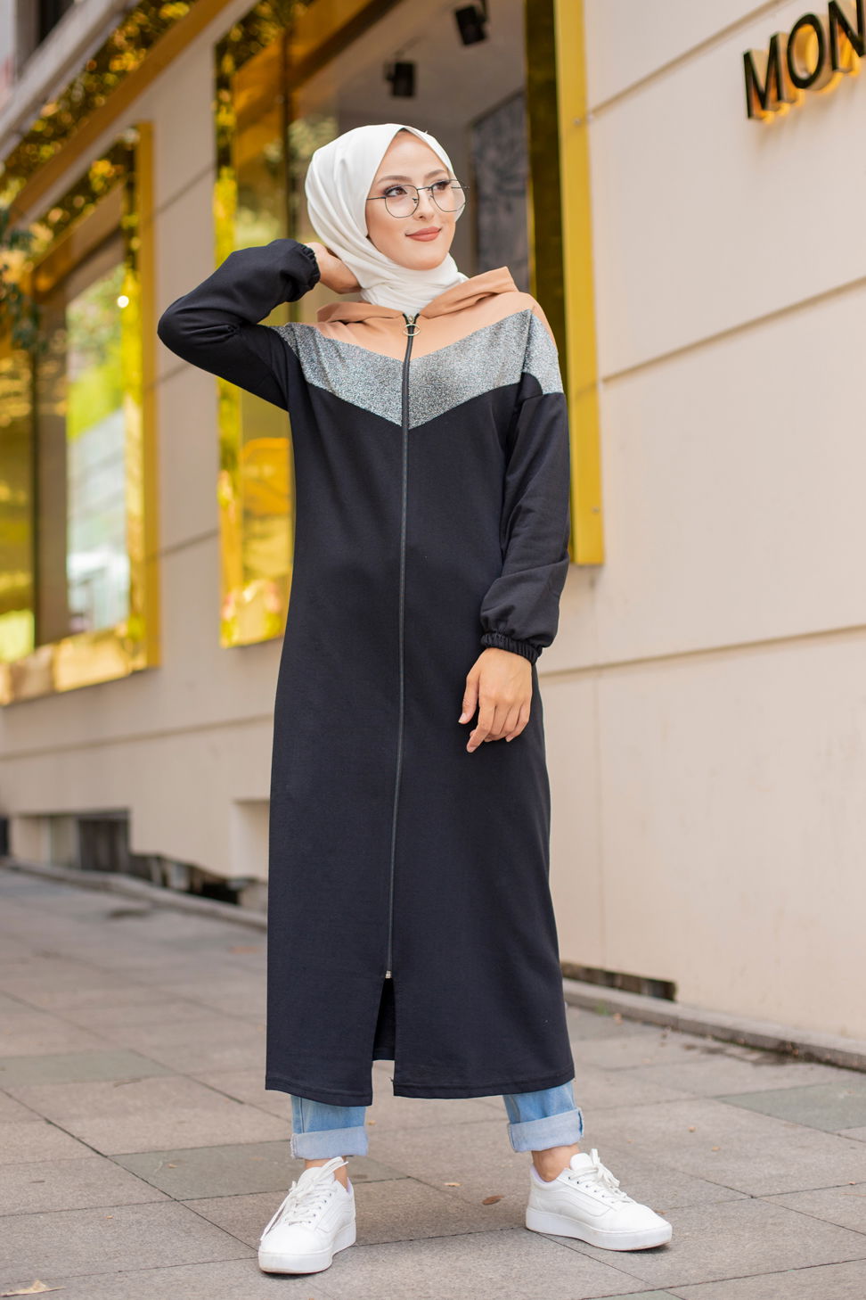 GARNILI HIRKA Siyah Vizon - 3088 - 3