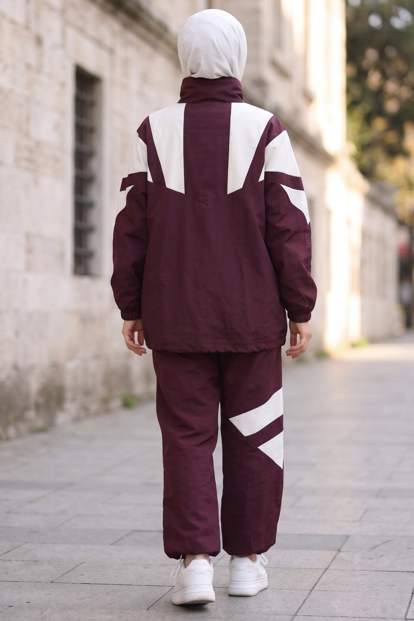 Garnili Paraşüt Takım Bordo - 29314-BORDO - 4