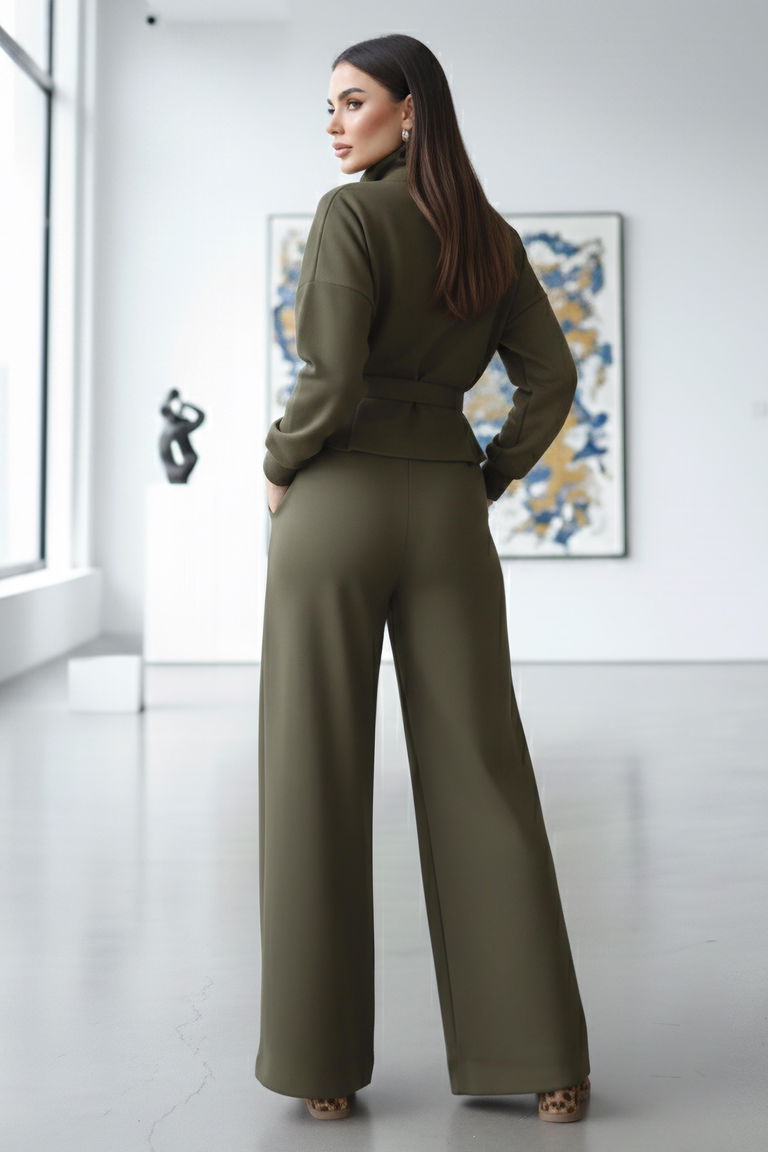 Gipeli Modal İkili Takım - 28093-HAKI - TOFİSA