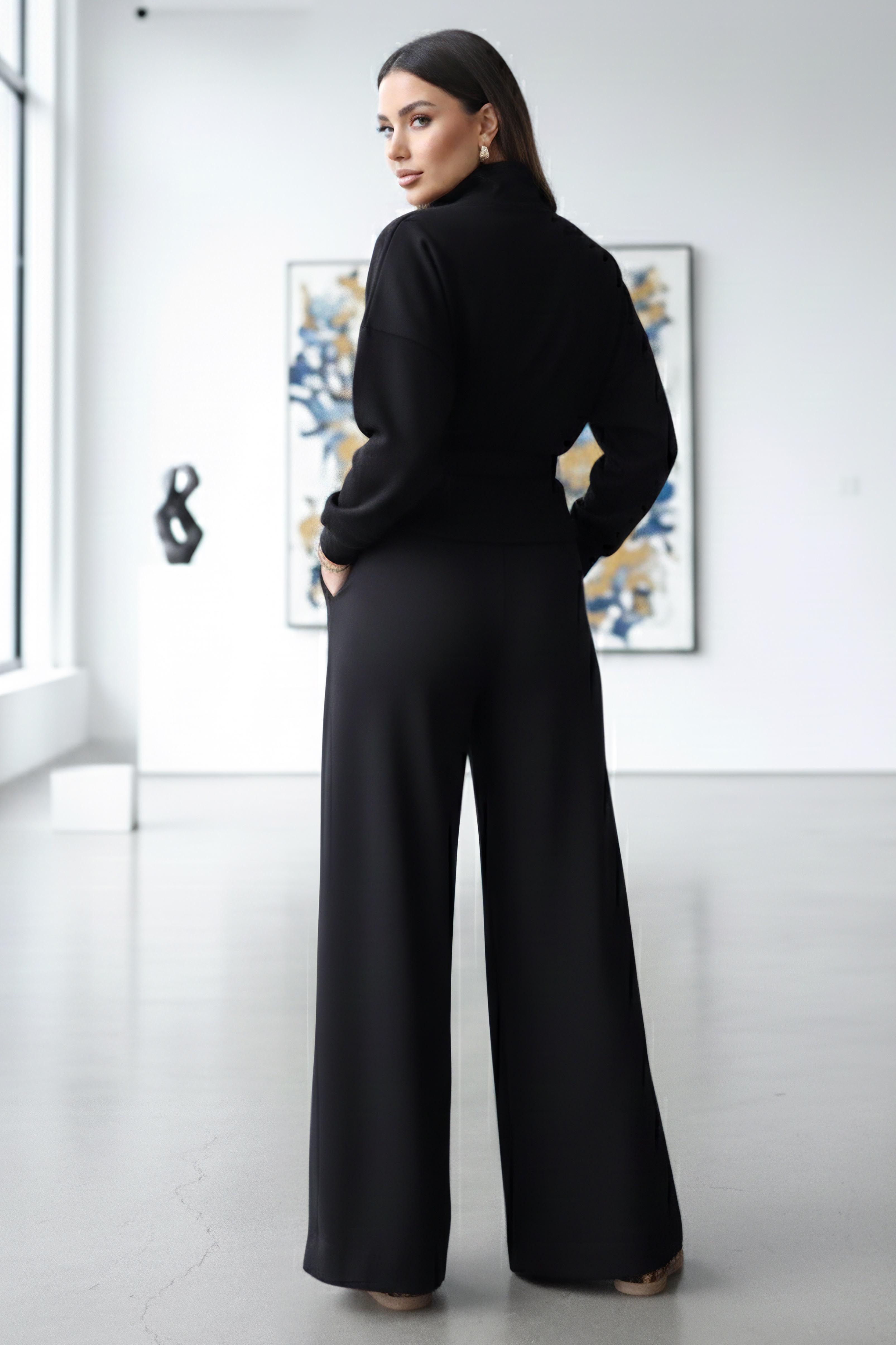 Gipeli Modal İkili Takım - 28093-SIYAH - 3