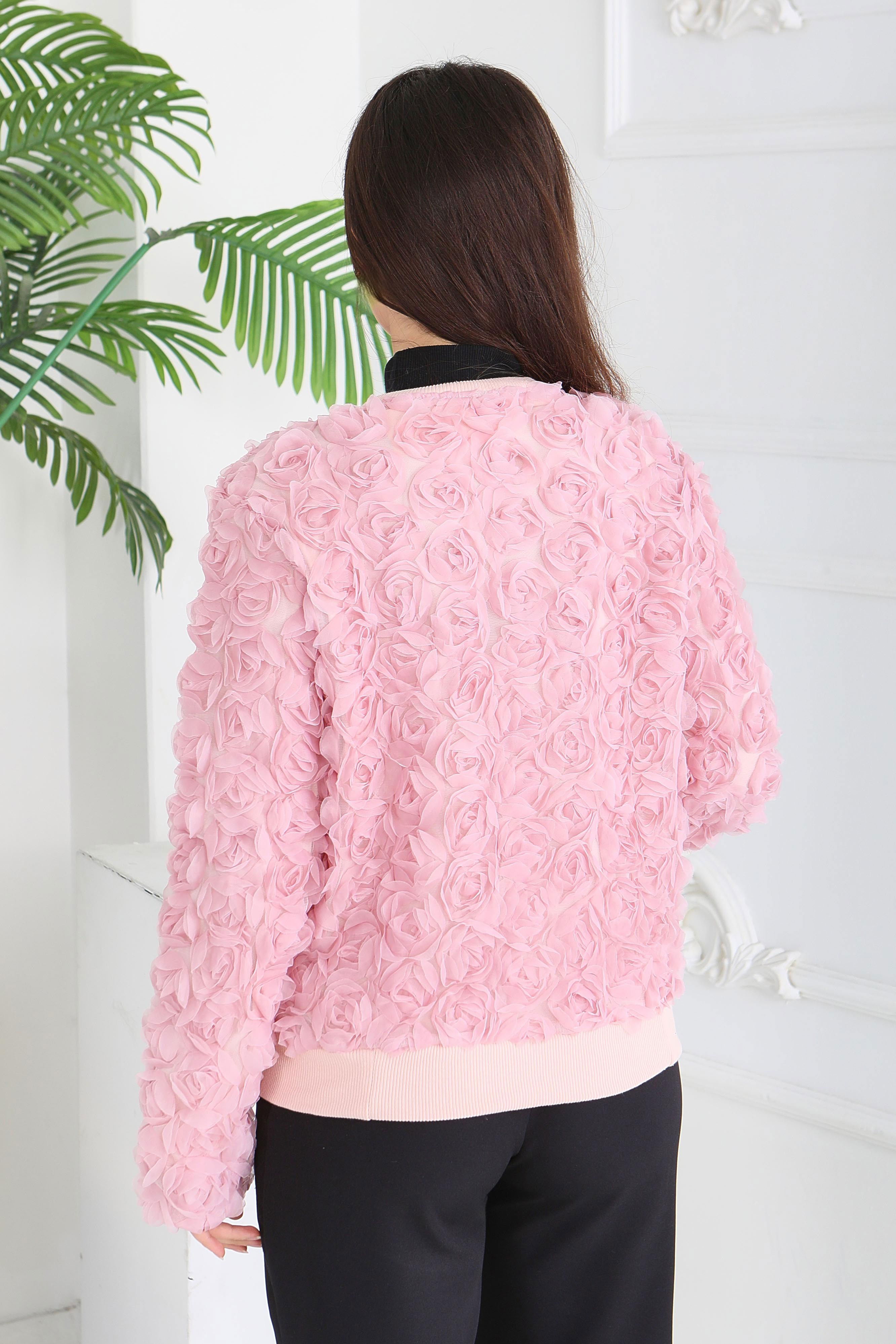 Güllü Tül Mont - 28014-PEMBE - 5