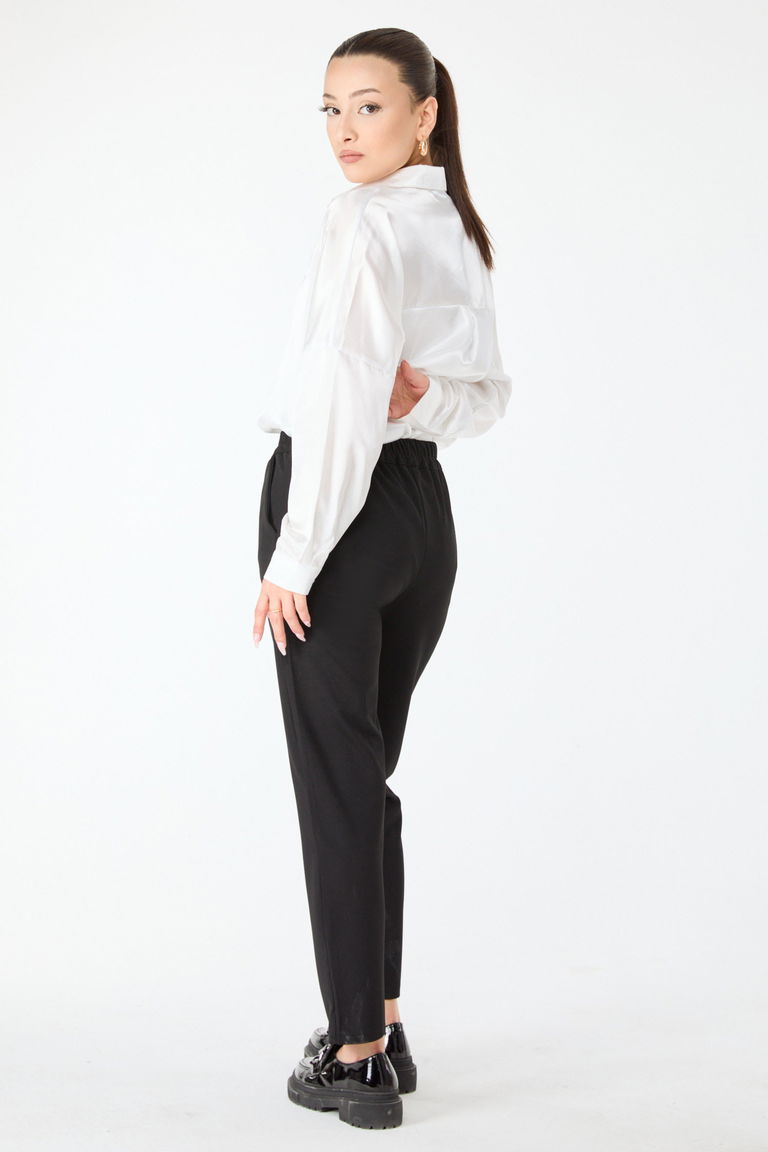 Havuç Pantolon Siyah - 27076 - TOFİSA