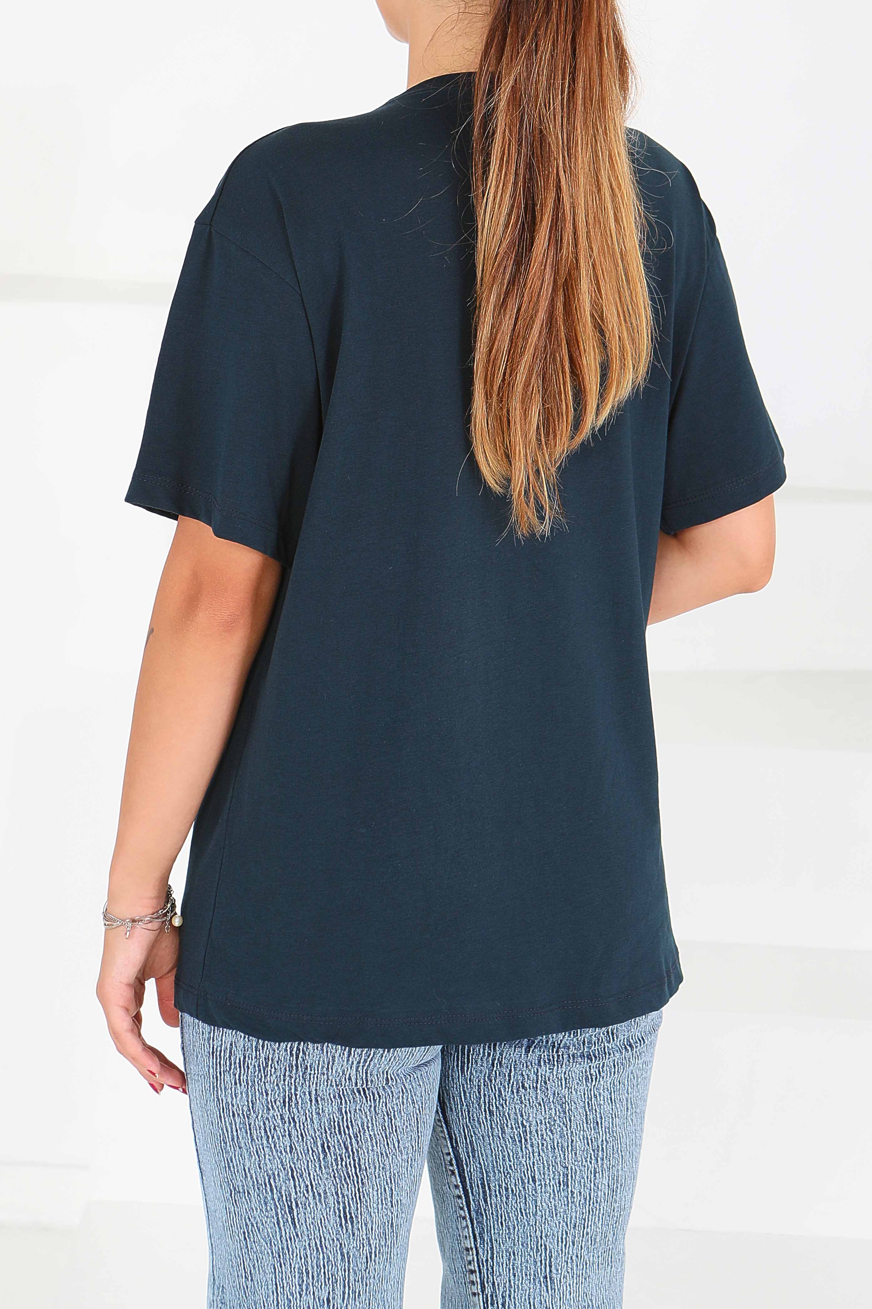 İncili Kısa Kollu T-Şhirt - 27544 - 4