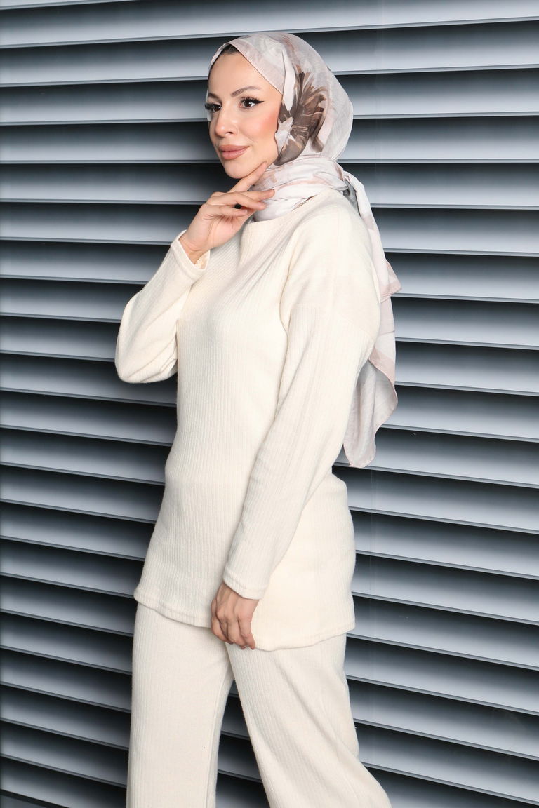 İnterlok Kaşkorse İkili Takım - 27837-EKRU - TOFİSA