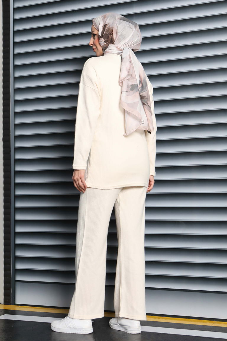 İnterlok Kaşkorse İkili Takım - 27837-EKRU - TOFİSA