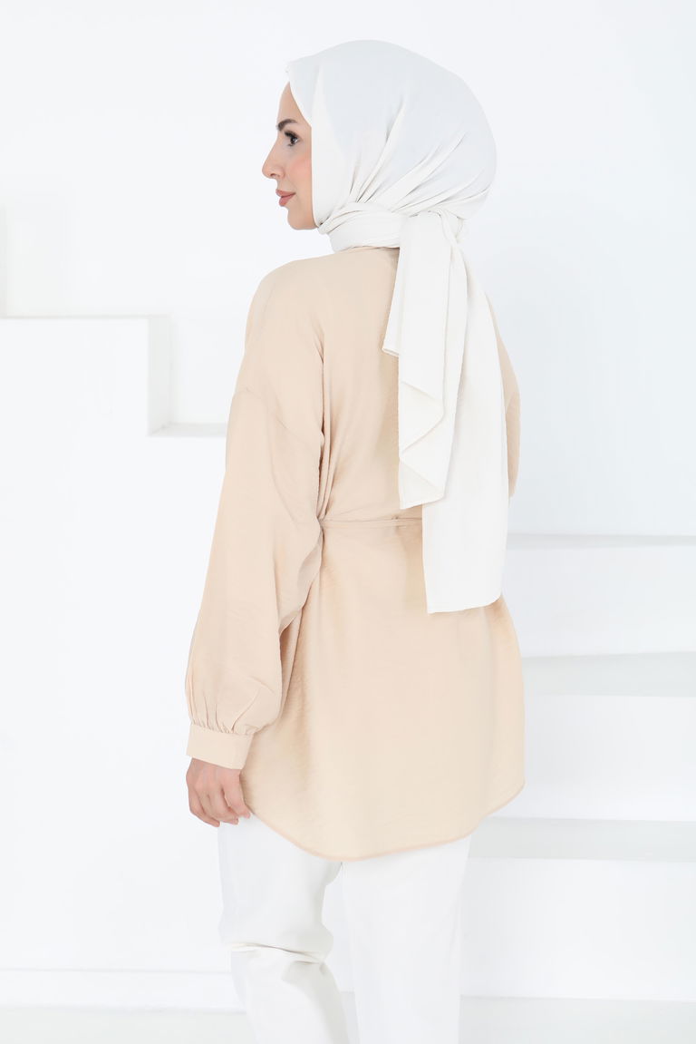 İpli Tunik - 27194 - TOFİSA