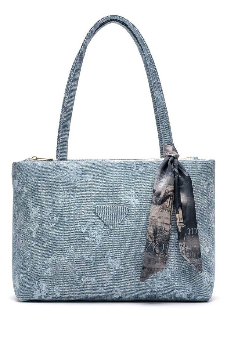 Kadın Acik Mavi Flarlı Kol Çanta - 28319-ACIK-MAVI - 1