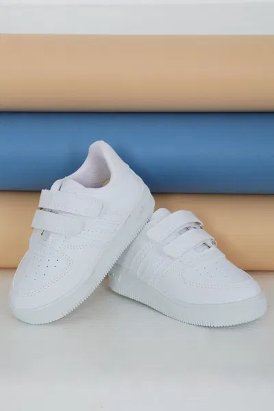 Kadın Beyaz Renkli Bebek Ayakkabı - 27483 