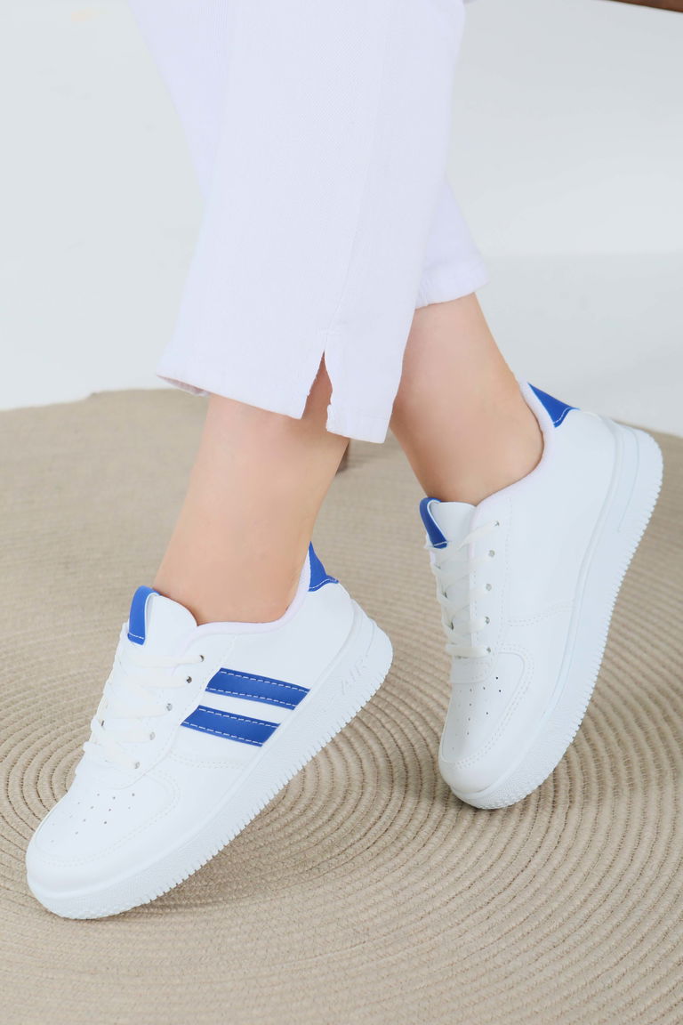 Kadın Beyaz Saks AİR Spor Ayakkabı - 27474 - TOFİSA