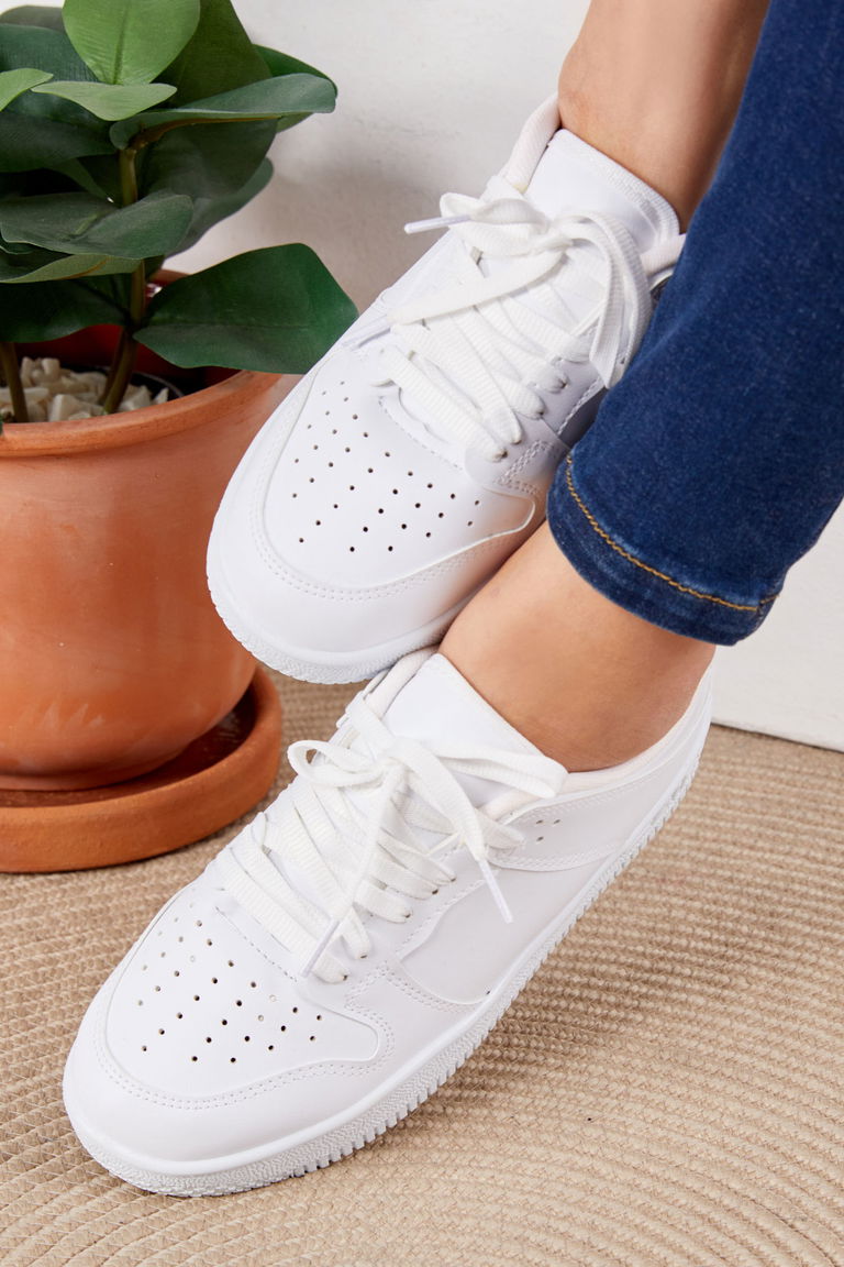 Kadın Beyaz Spor Ayakkabı - 27090 - TOFİSA