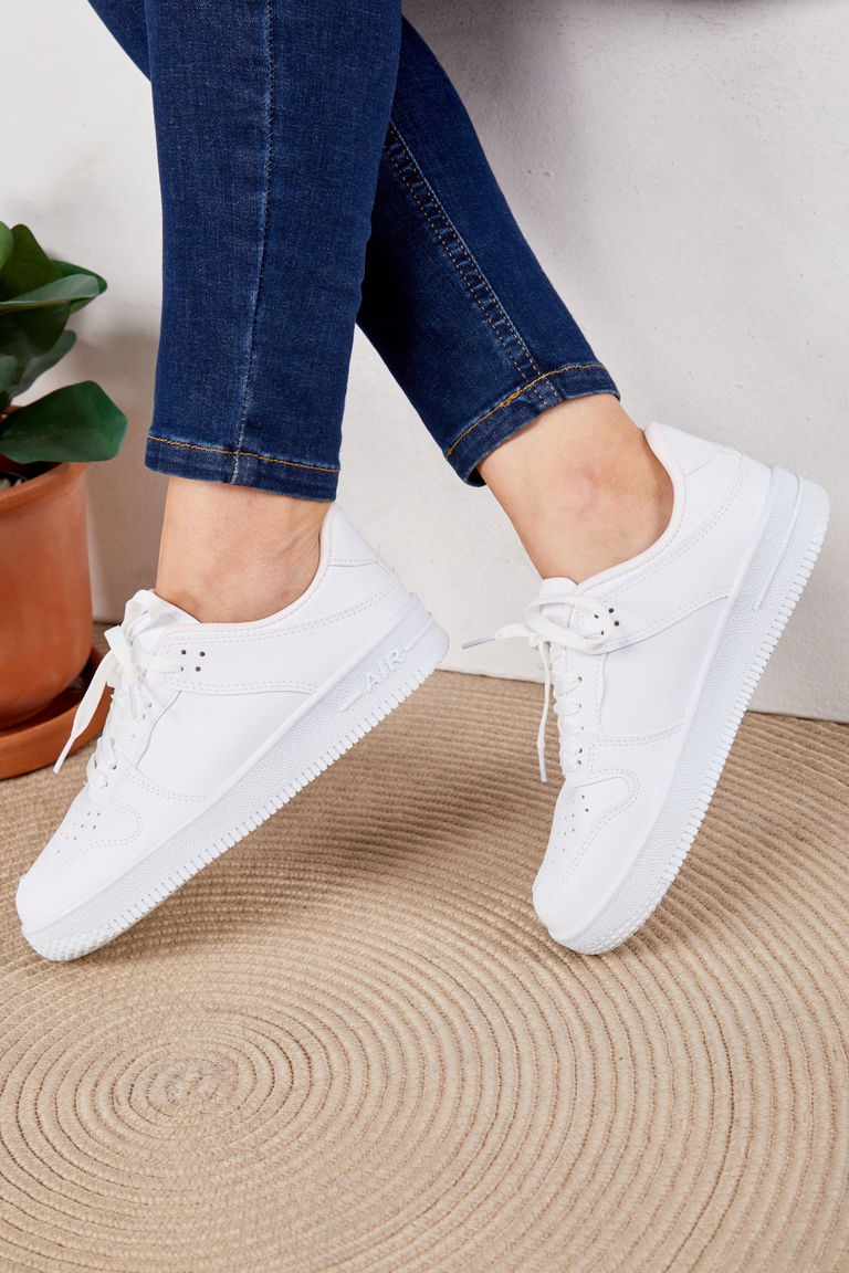 Kadın Beyaz Spor Ayakkabı - 27090 - TOFİSA